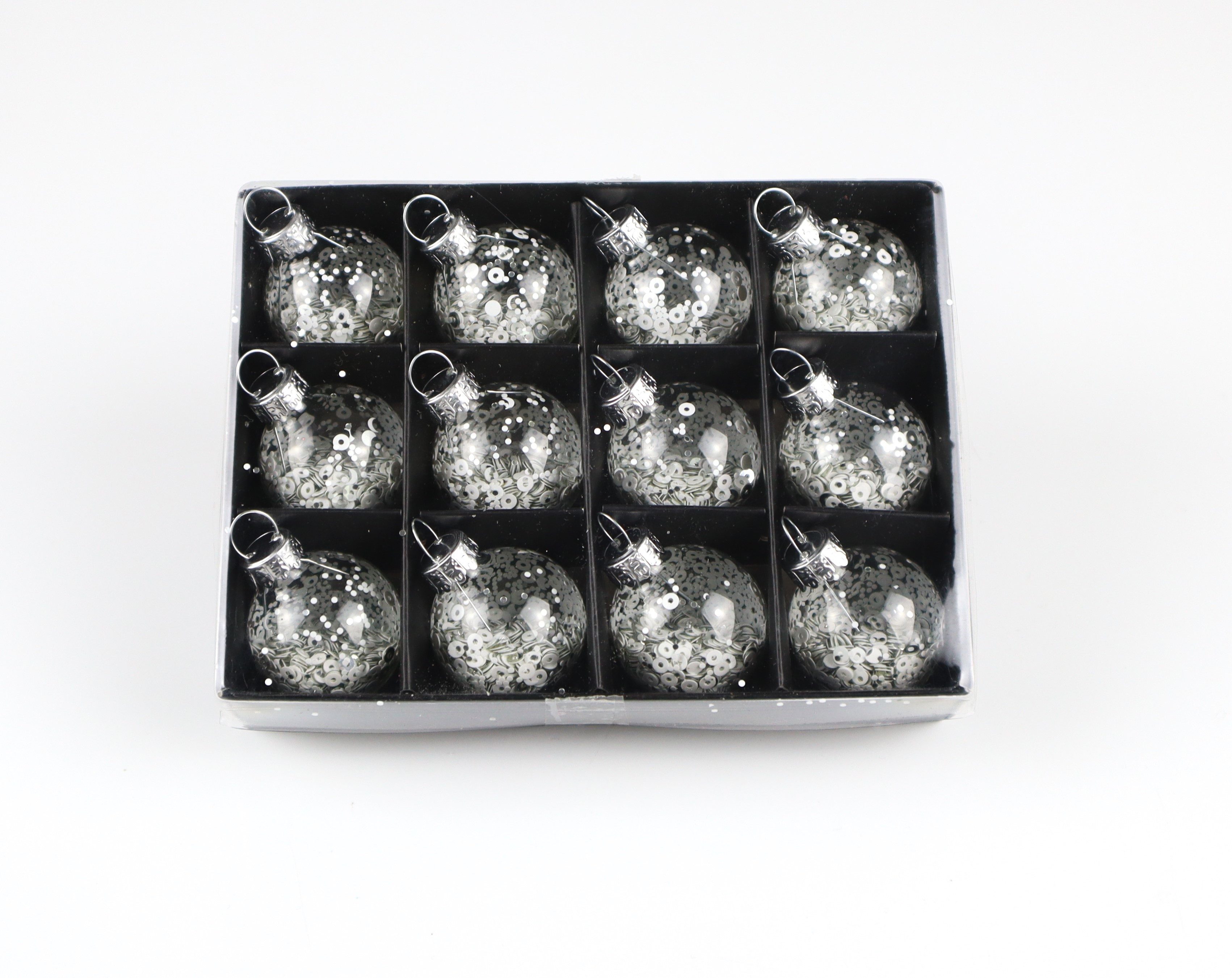AM Design Weihnachtsbaumkugel aus Glas, Ø: 3 cm, 3er Set