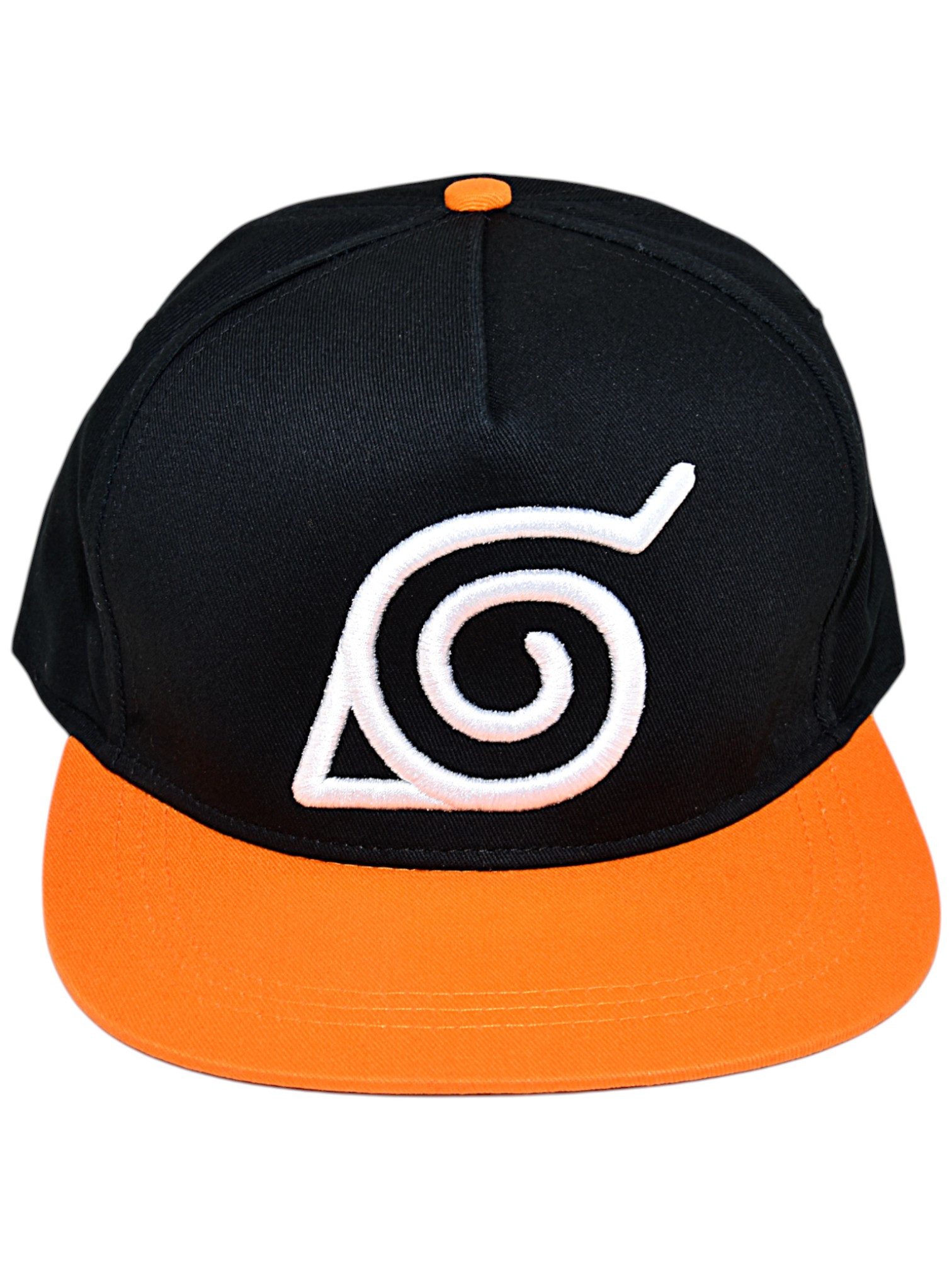 Naruto Snapback Cap mit Naruto Logo Baseballcap mit 3D Stickerei Größe 56-58 cm