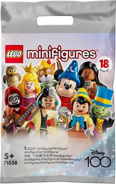 LEGO® Konstruktions-Spielset Minifiguren Disney 100 (71038); Bau- und Spielset, (1 St)