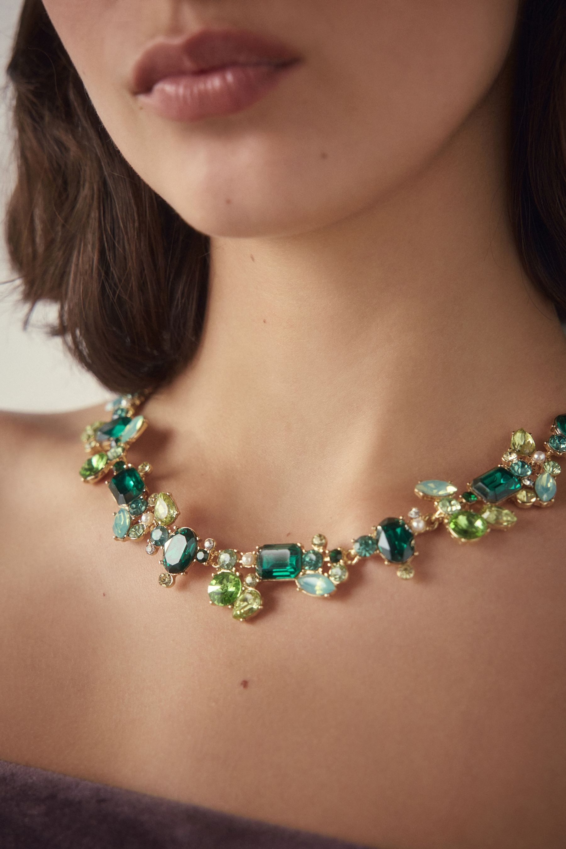 Next Statementkette Statement-Kette mit Juwelen (1-tlg)