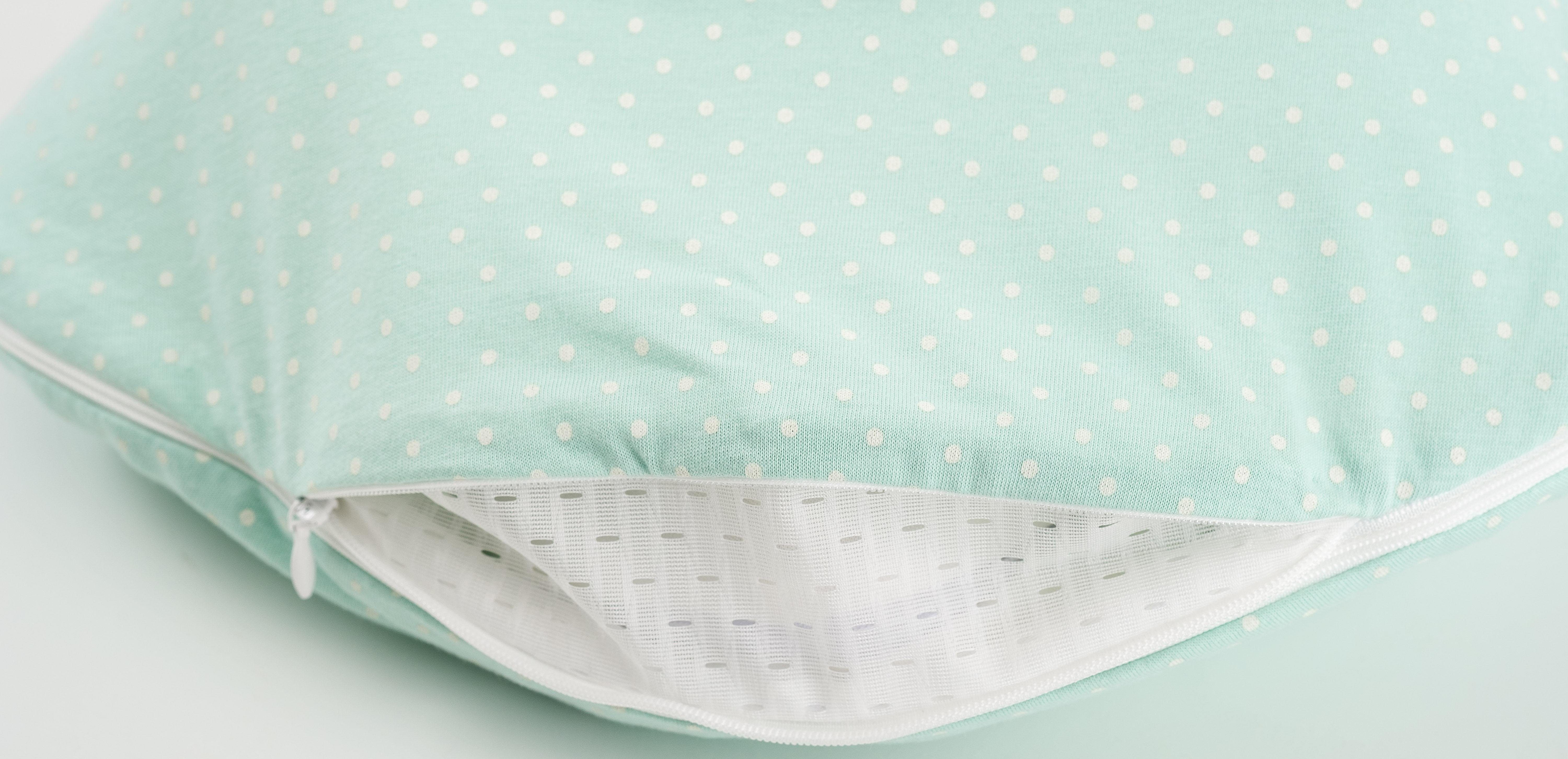 Träumeland Babyschlafsack Außenschlafsack Pünktchen mint (1 tlg)
