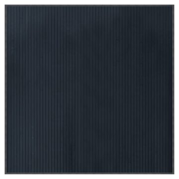 Teppich Teppich Quadratisch Grau 100x100 cm Bambus, vidaXL, Quadrat
