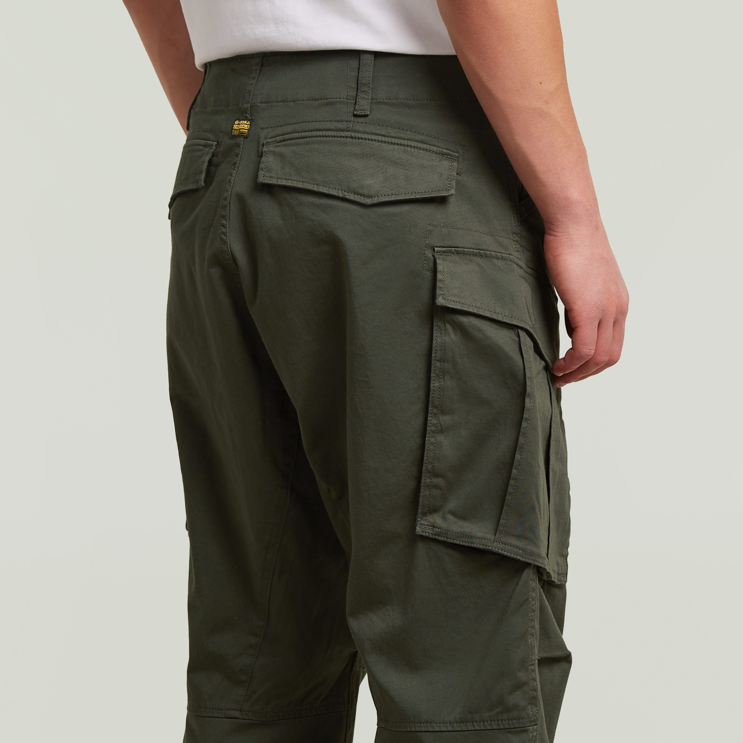 G-STAR Cargohose Rovic 3D Relaxed Low Waist, Baumwoll-Mix mit Stretch-Anteil