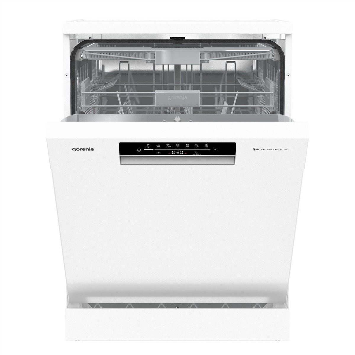 GORENJE Standgeschirrspüler GS643C90W, 9,9 l, 16 Maßgedecke, TotalDry - auto. Türöffnung
