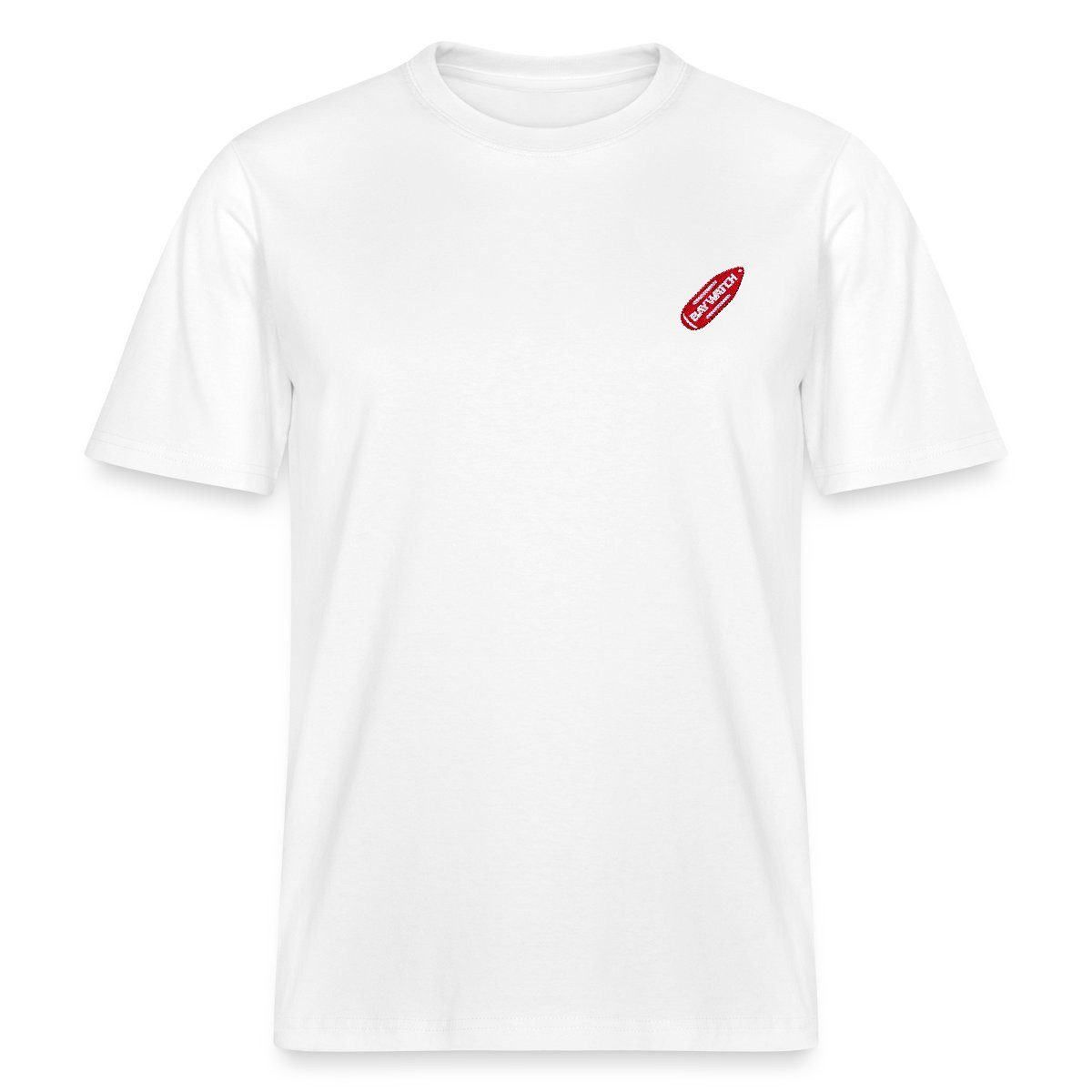 T-Shirt Baywatch Logo Auf Boje Als Stick-Design Relaxed Fit Unisex T-Shirt