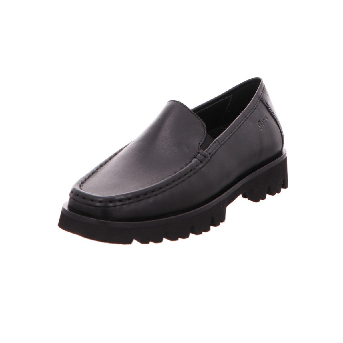 Sportliche Slipper für Damen in schwarz Slipper
