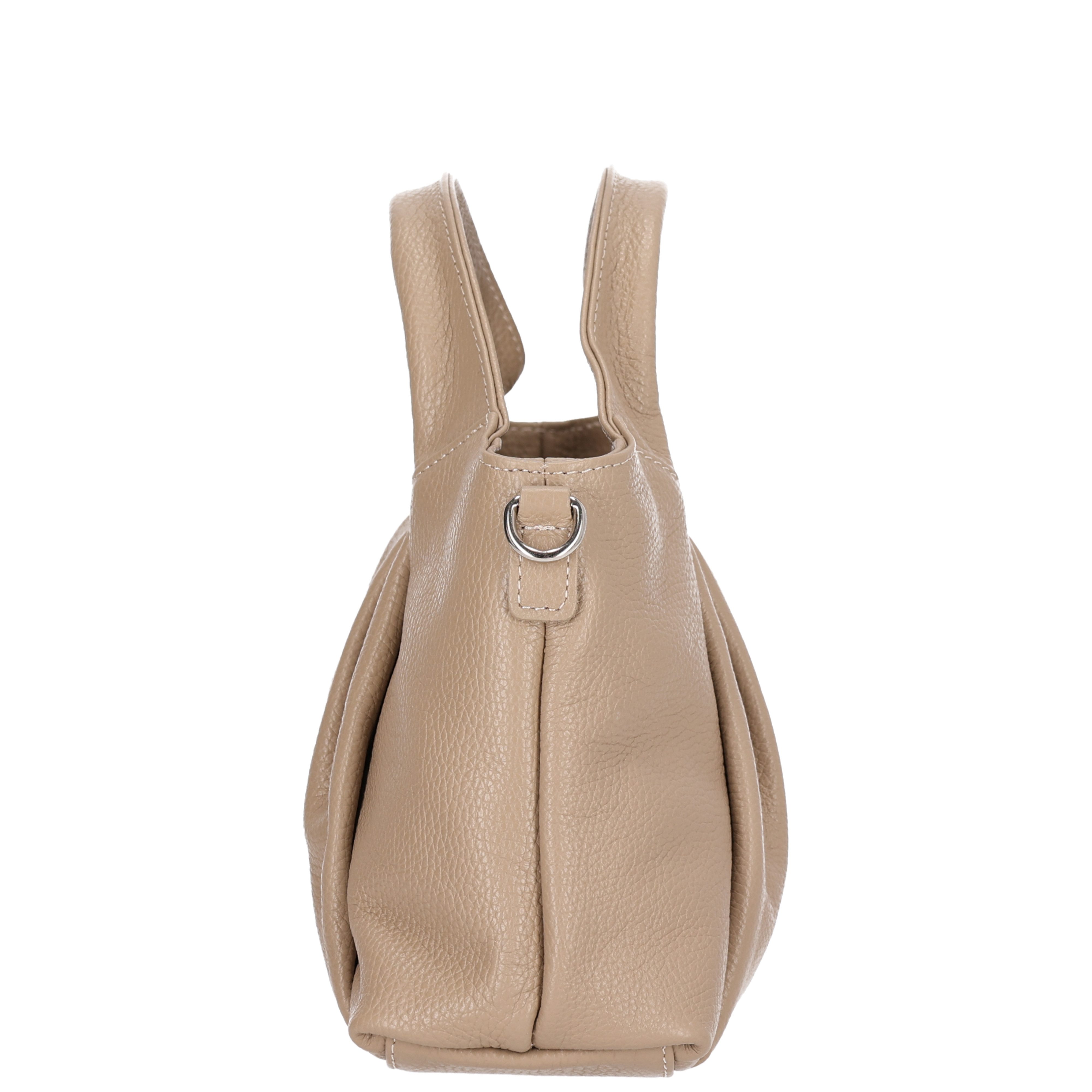 Botego Handtasche Leder Damen, Schultertasche Damen echtes Leder, Echtes Leder