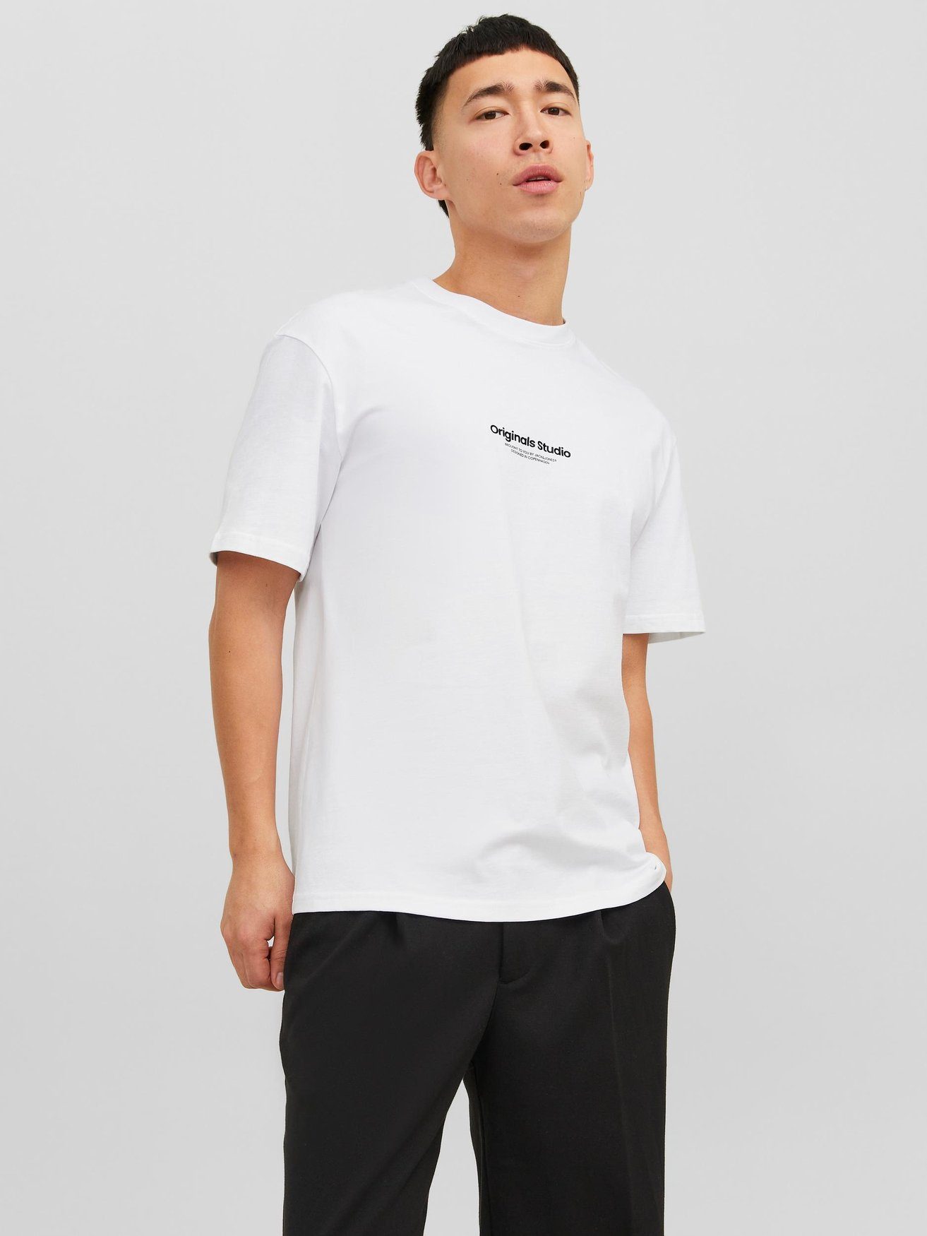 Jack & Jones T-Shirt 2-er Set Logo Kurzarm JORVESTERBRO (2-tlg) JORVESTERBR günstig online kaufen