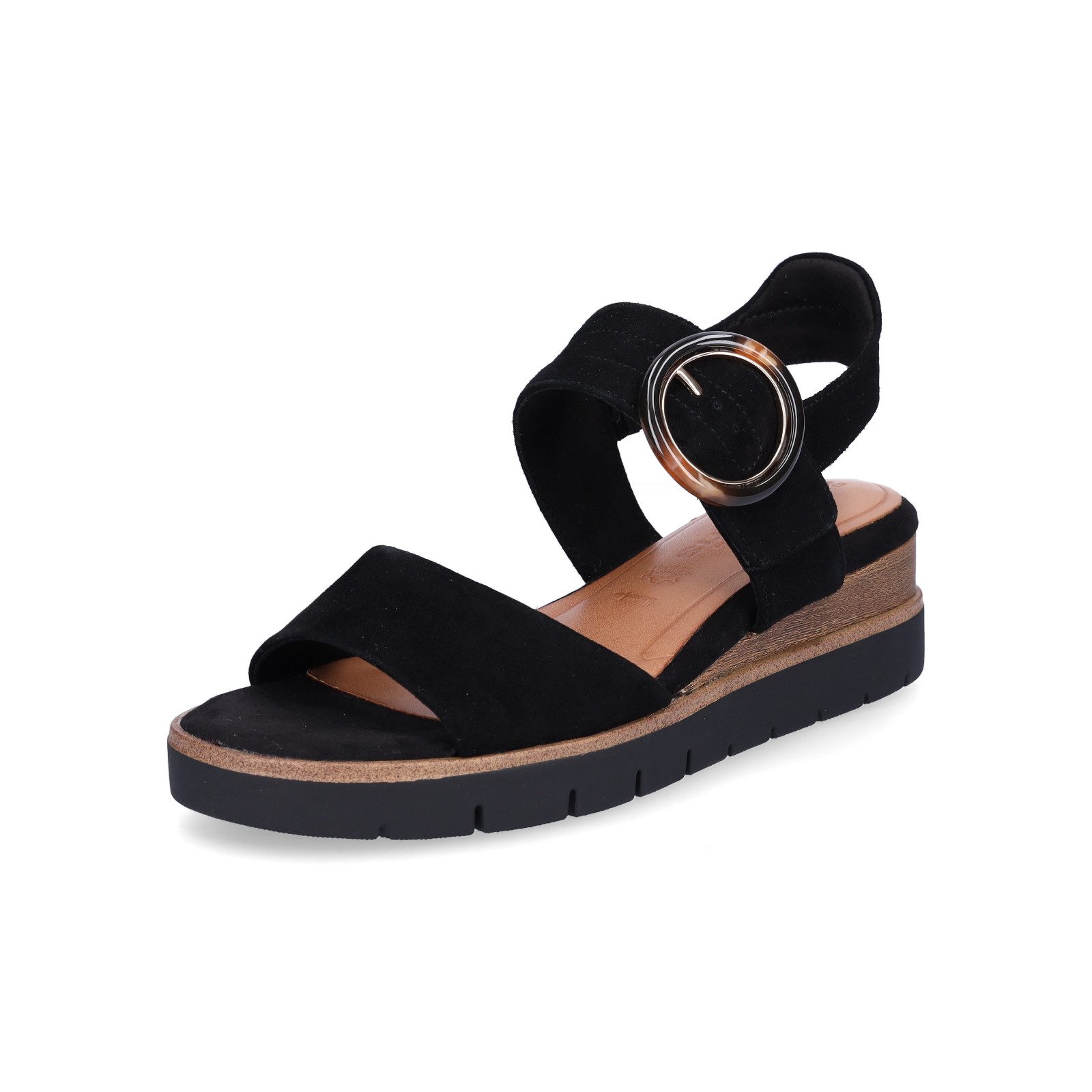 Tamaris Tamaris Damen Keilsandalette schwarz Sandale