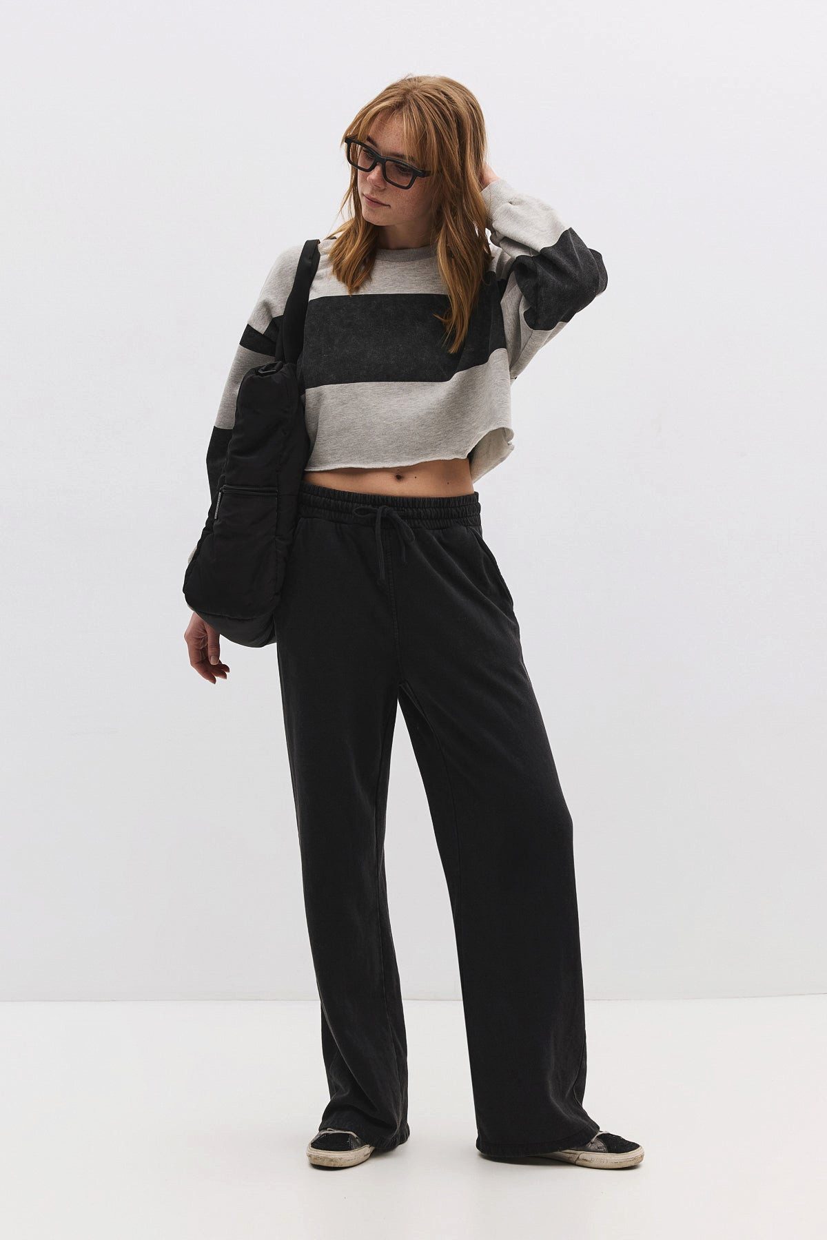 No Matter What Sweatpants Hose mit weitem Bein und elastischem Bund günstig online kaufen