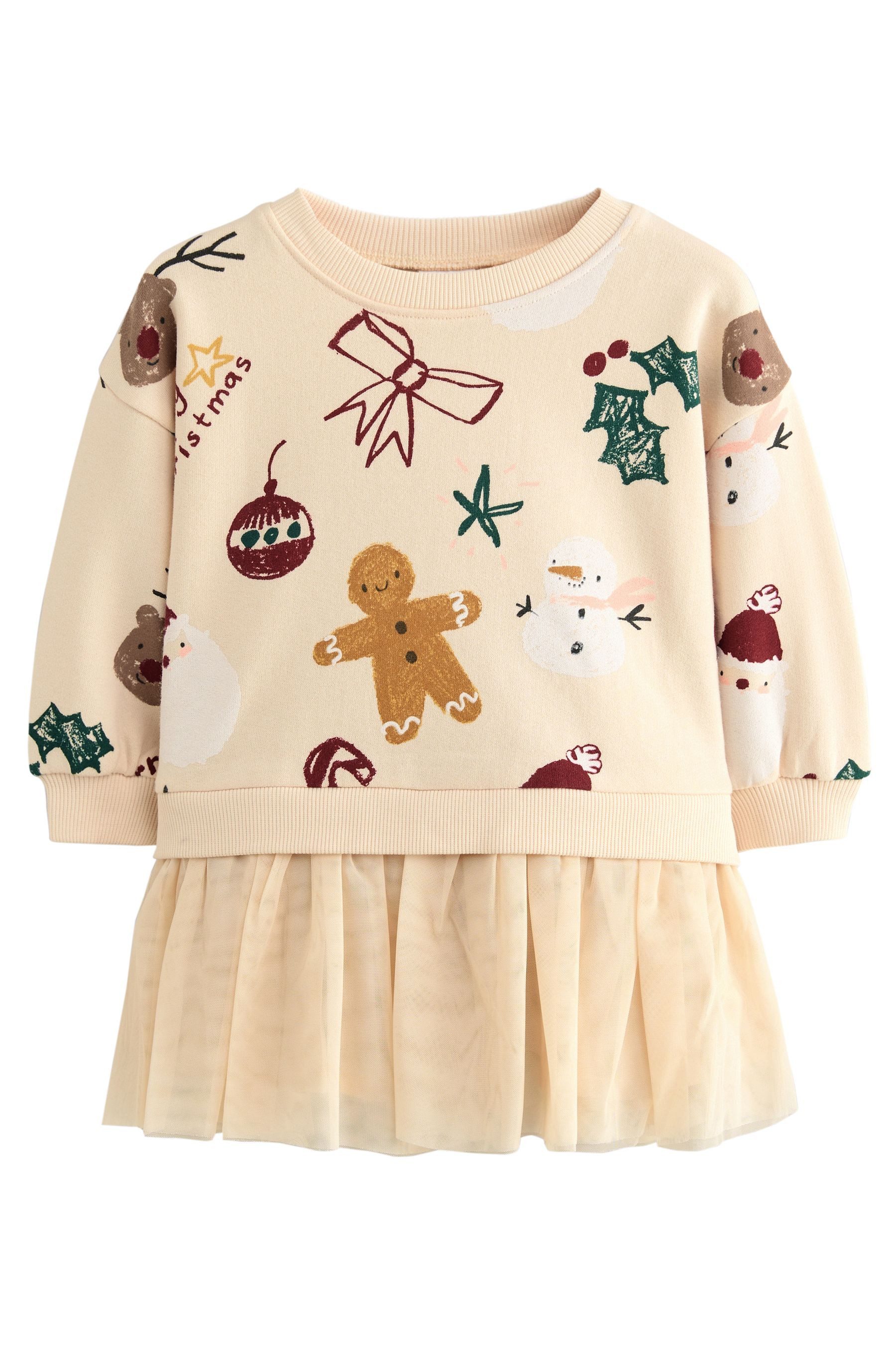Next Partykleid Partykleid aus Sweatshirtmaterial (1-tlg)