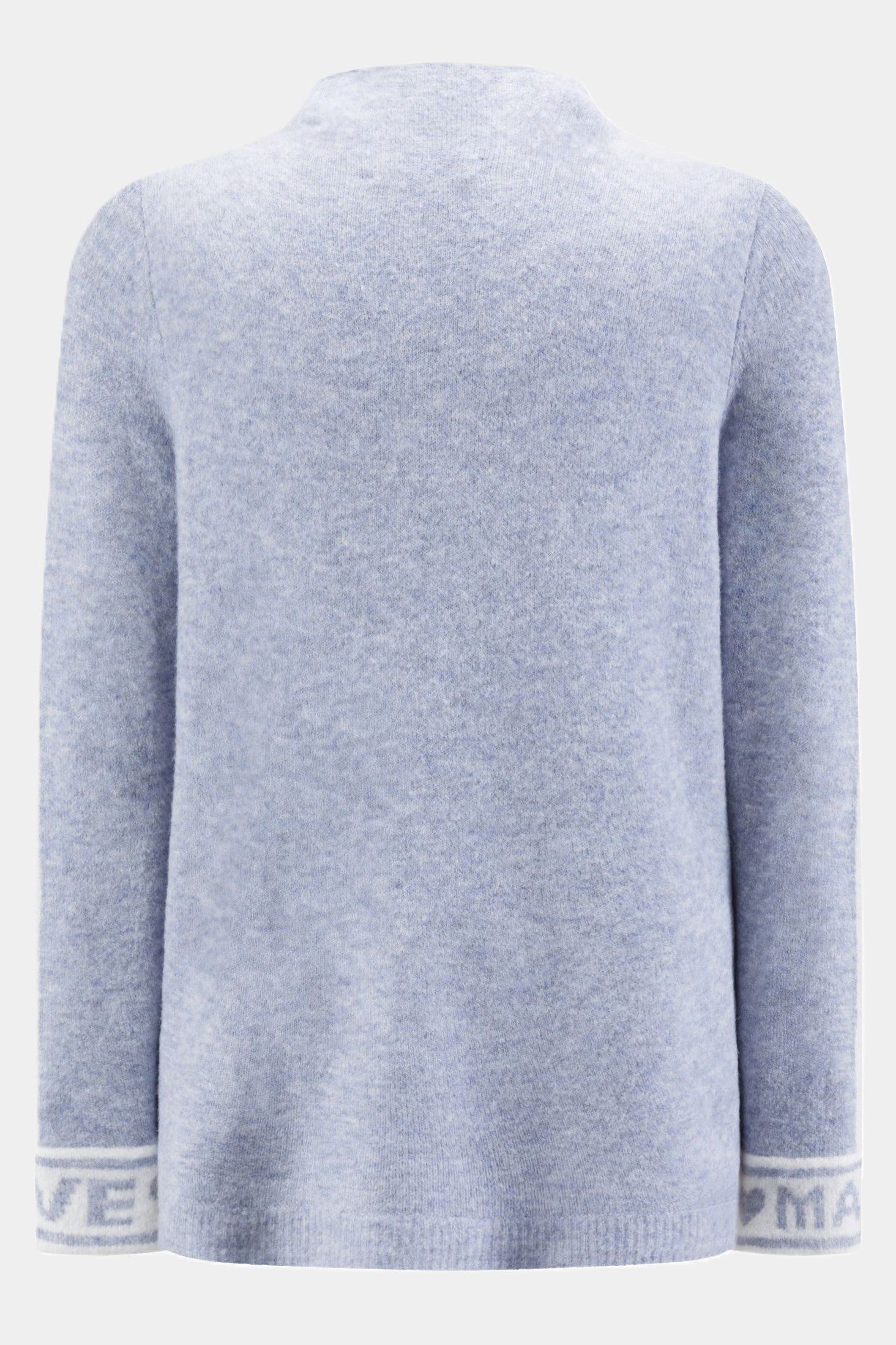 Zaubermond Strickpullover Valentine Strickpullover mit Schriftzug-Detail am günstig online kaufen