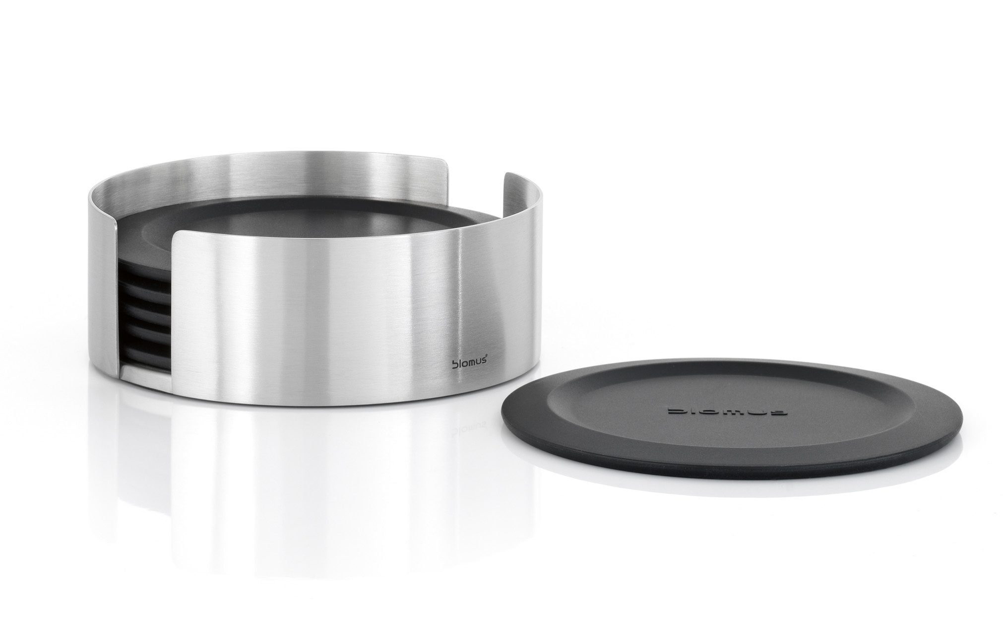 blomus Glasuntersetzer LARETO, Set, 6-tlg., aus Silikon