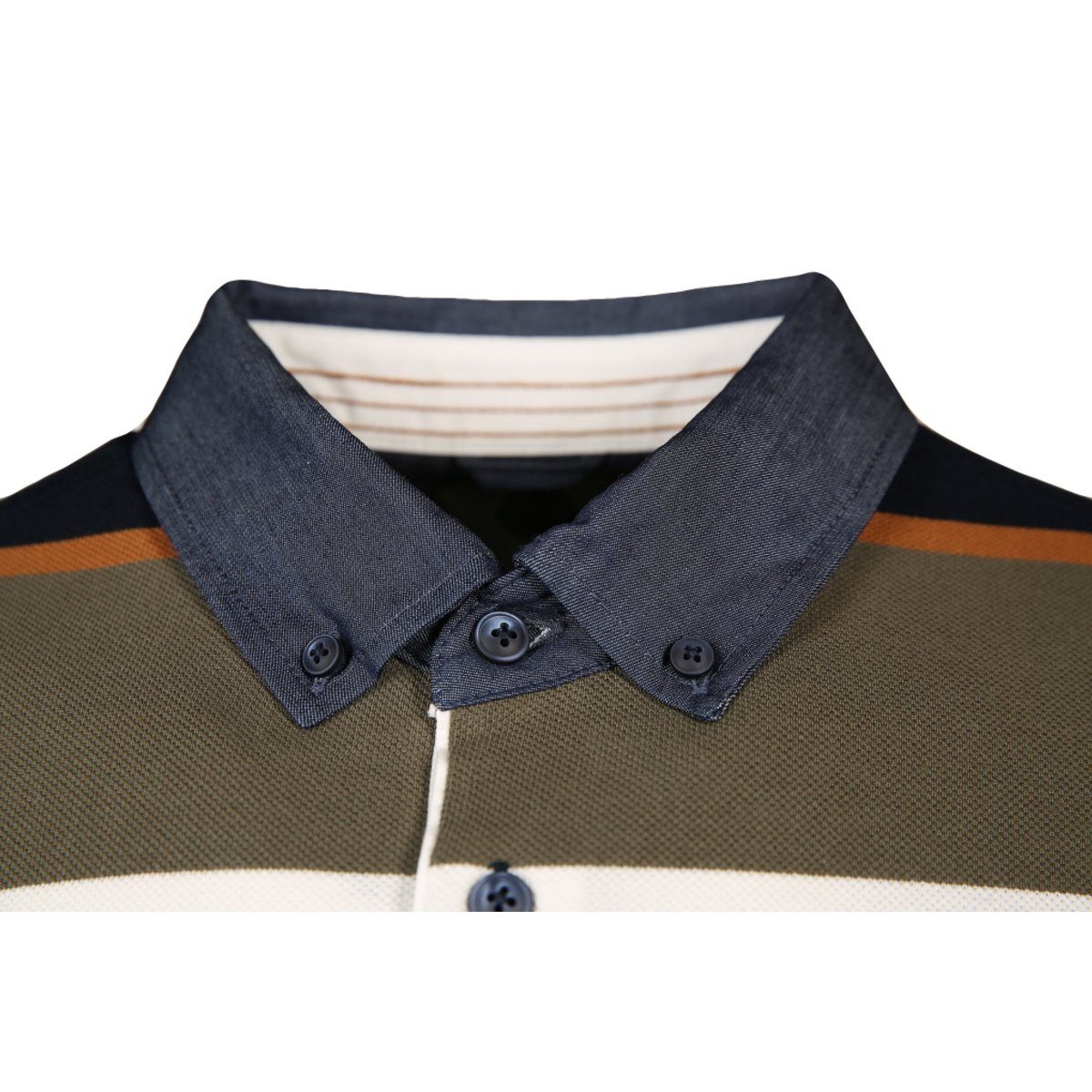 kahki fit Gant Poloshirt warm khaki regular (1-tlg)