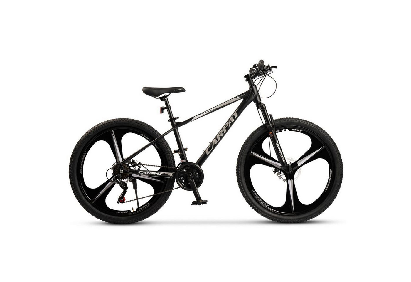 Thumbnail - CARPAT SPORT Mountainbike 26 Zoll Mountainbike für Damen Herren Jungen, 21 Gang, Kettenschaltung, (Magnesiumfelgen mit 3...