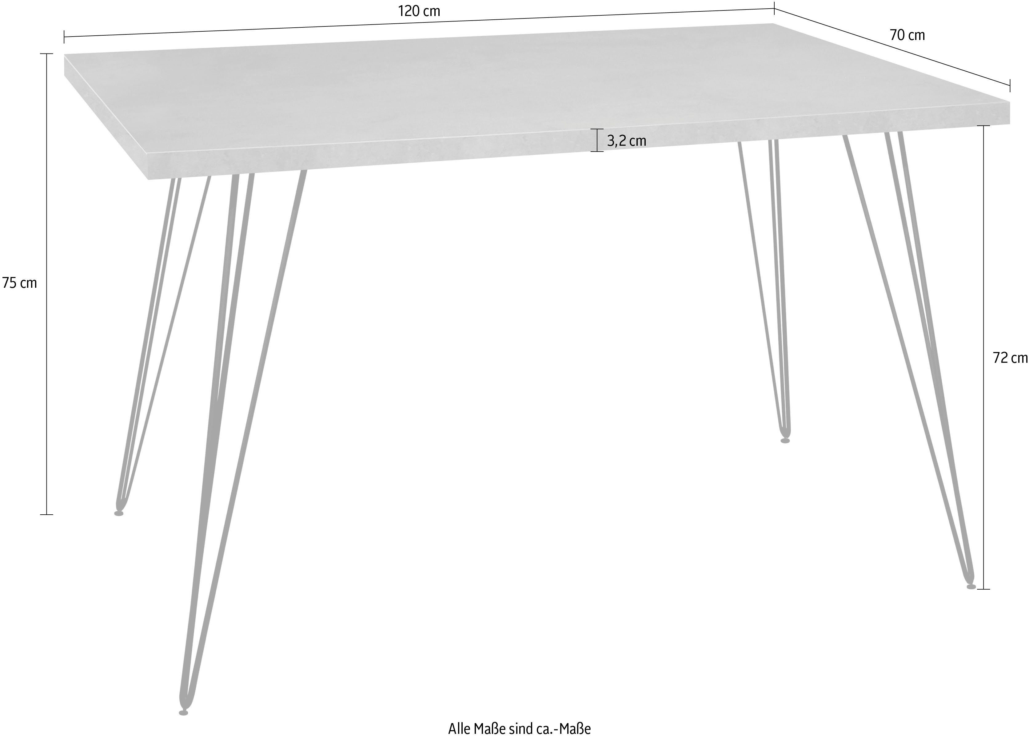 Mäusbacher Schreibtisch Big System Office, Breite 120 cm