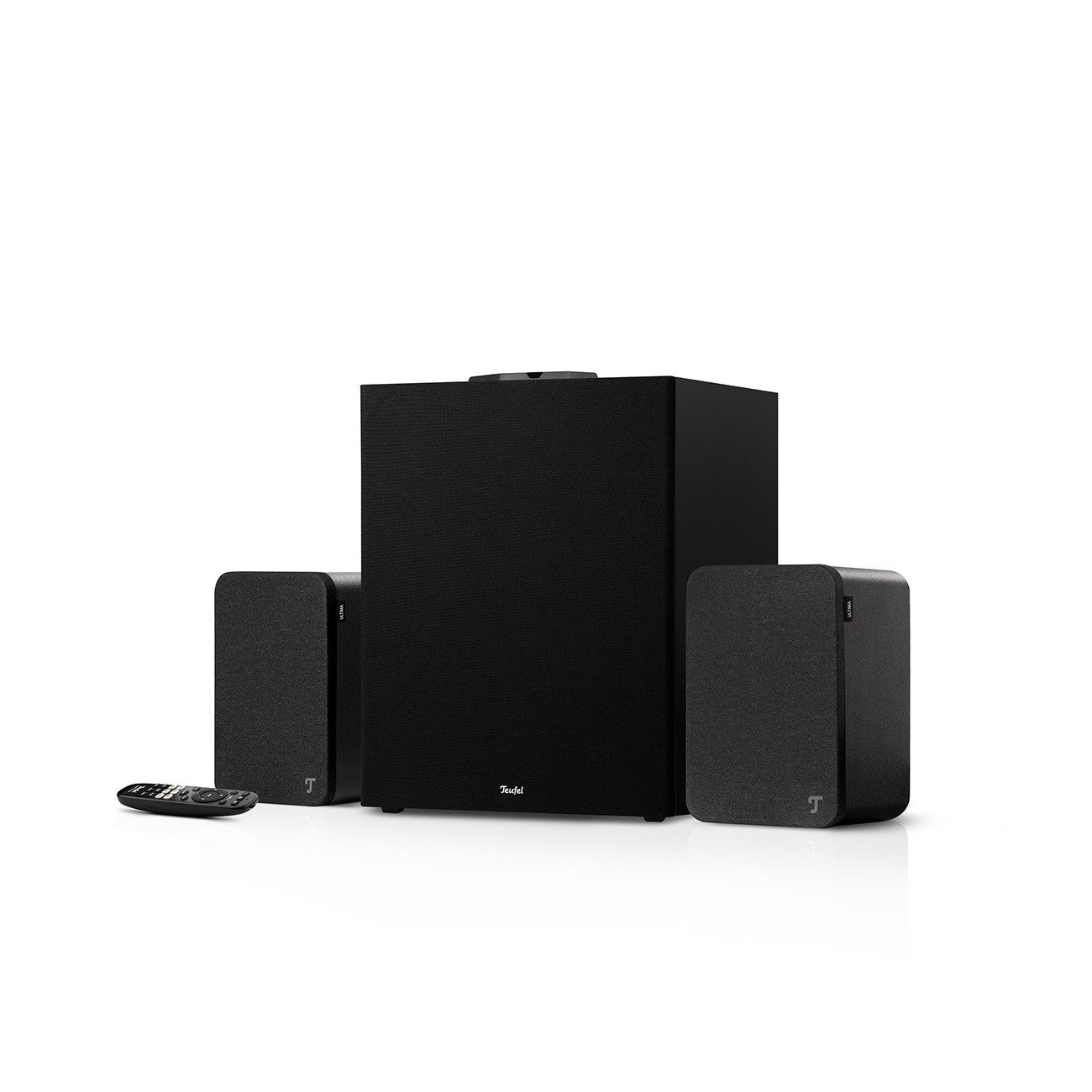 Teufel ULTIMA 20 CONCEPT Power Edition "2.1-Set" Lautsprechersystem (Bluetooth, HDMI, 150 W, Integrierter AV-Receiver mit Bluetooth 5.0)