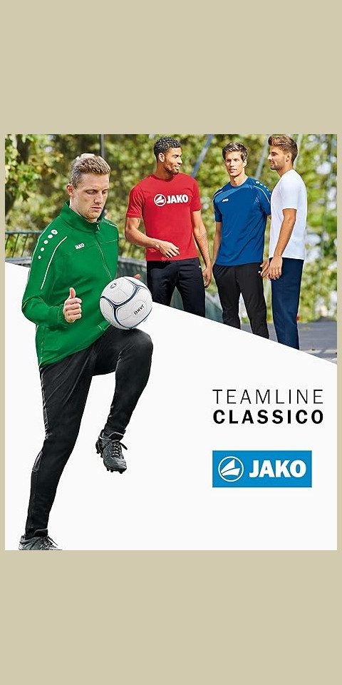 Jako Trainingshose Polyesterhose Classico Langgrössen (1-tlg)