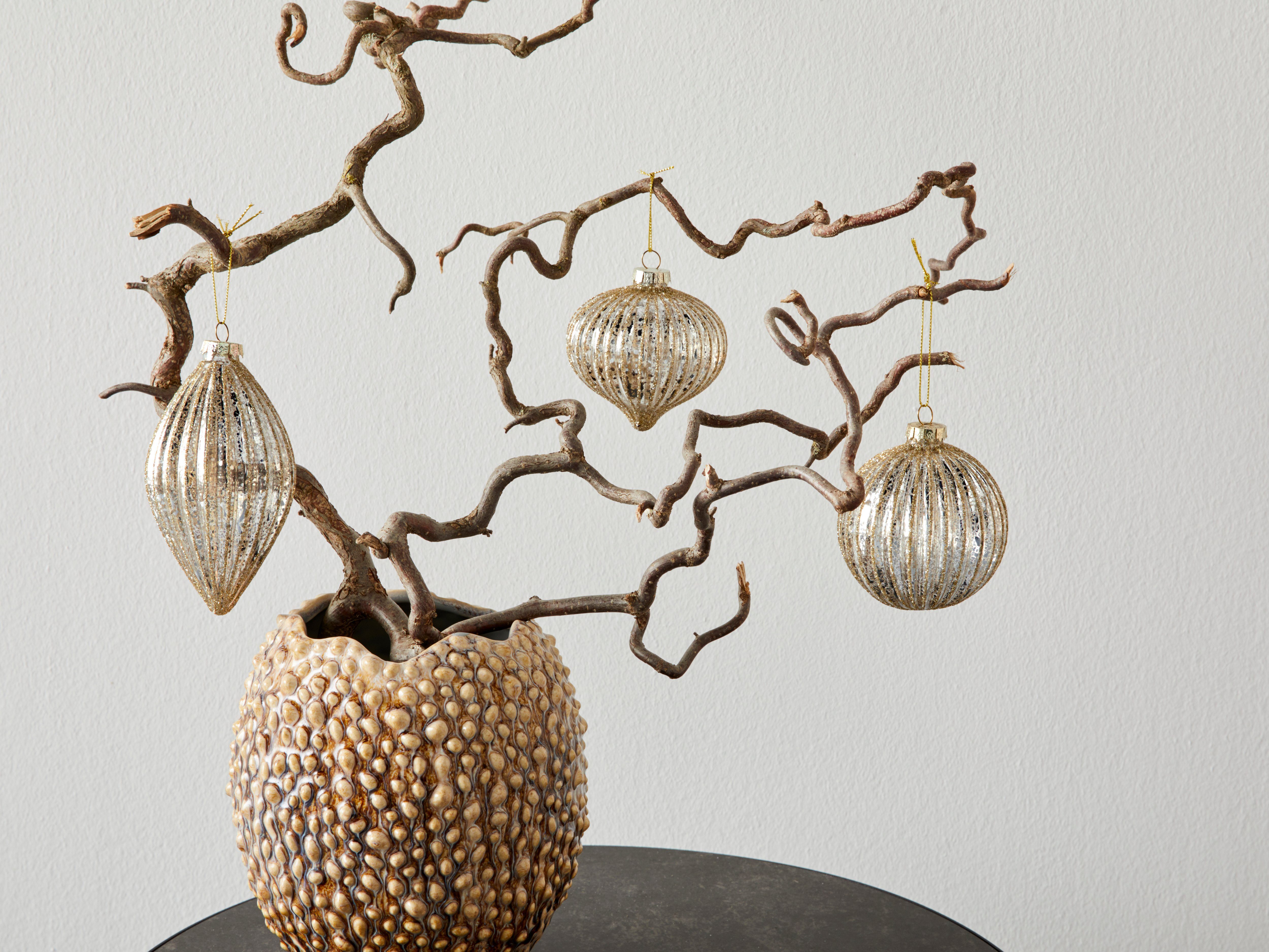 Guido Maria Kretschmer Home&Living Christbaumschmuck Weihnachtsdeko, Christbaumschmuck (6-tlg), aus Glas