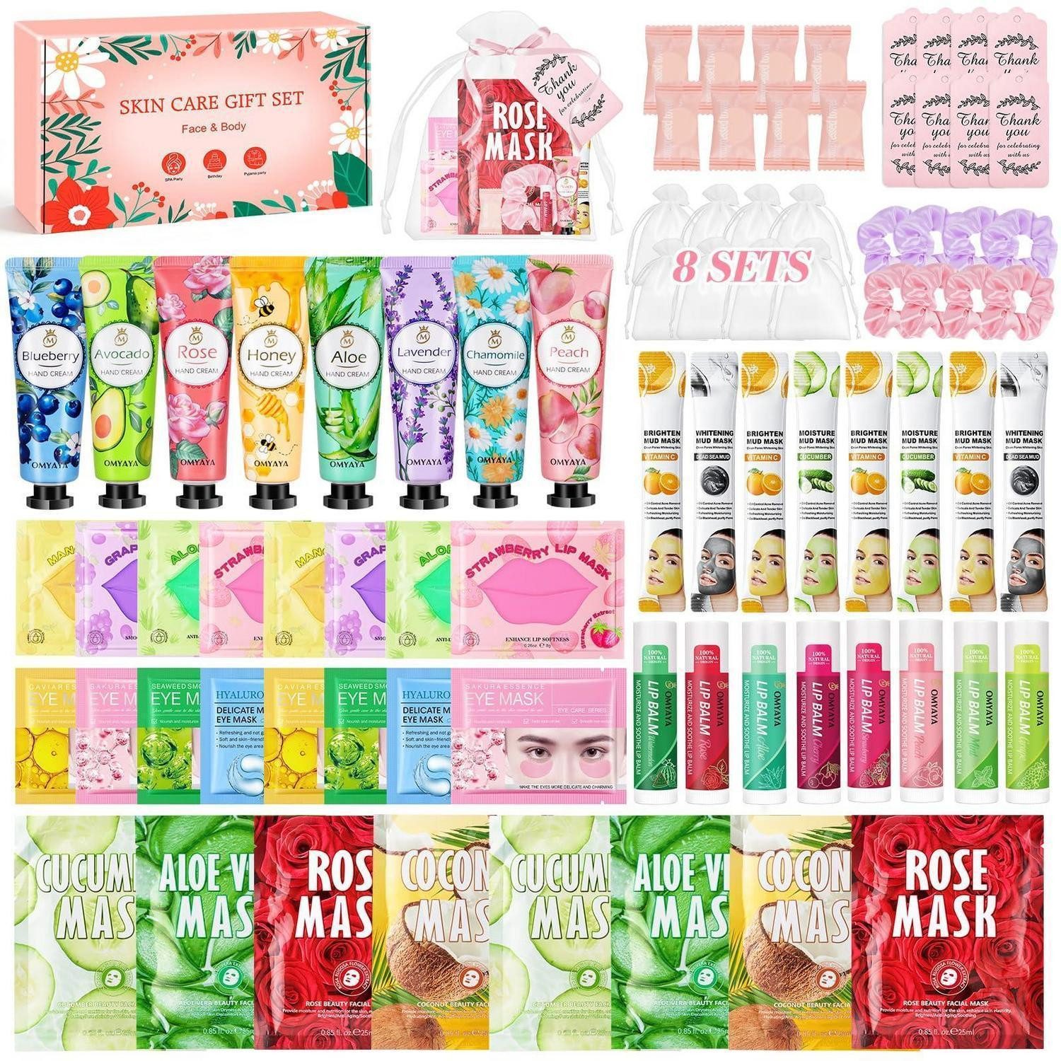 LuxusKollektion Pflege-Geschenkset Geschenkset Frauen Spa Party Beauty Set
