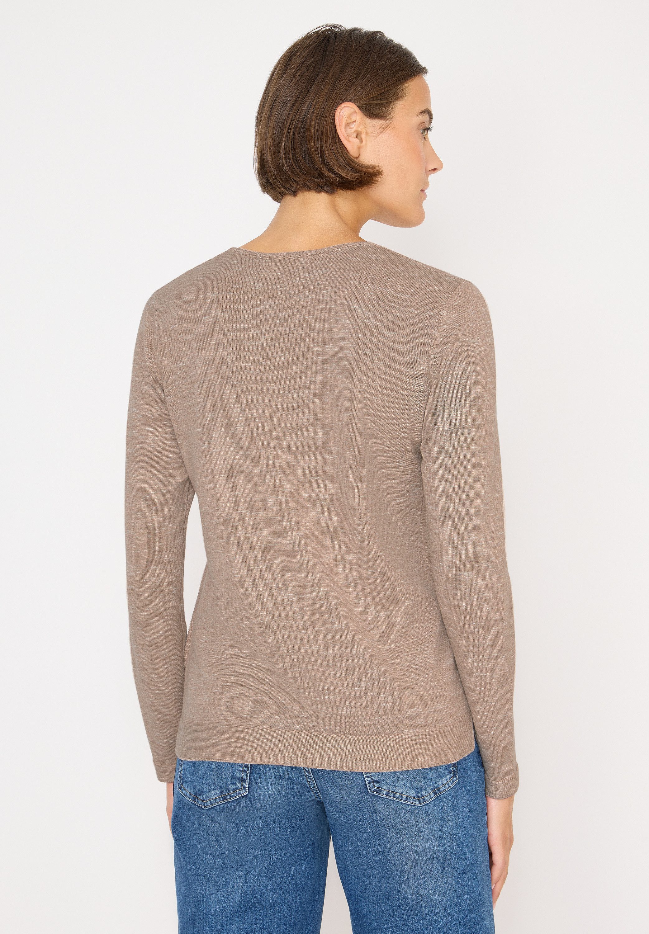 CECIL Strickpullover im Melange Look günstig online kaufen
