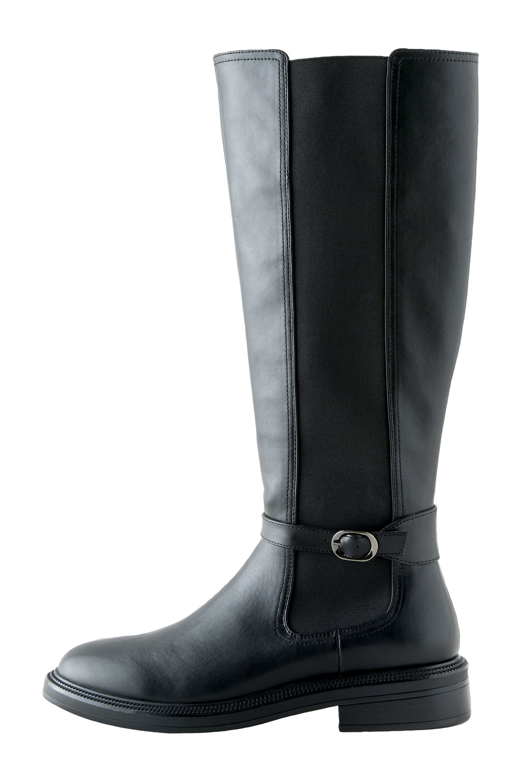 Next Forever Comfort® Kniehohe Stiefel mit Schnalle Stiefel (1-tlg) günstig online kaufen