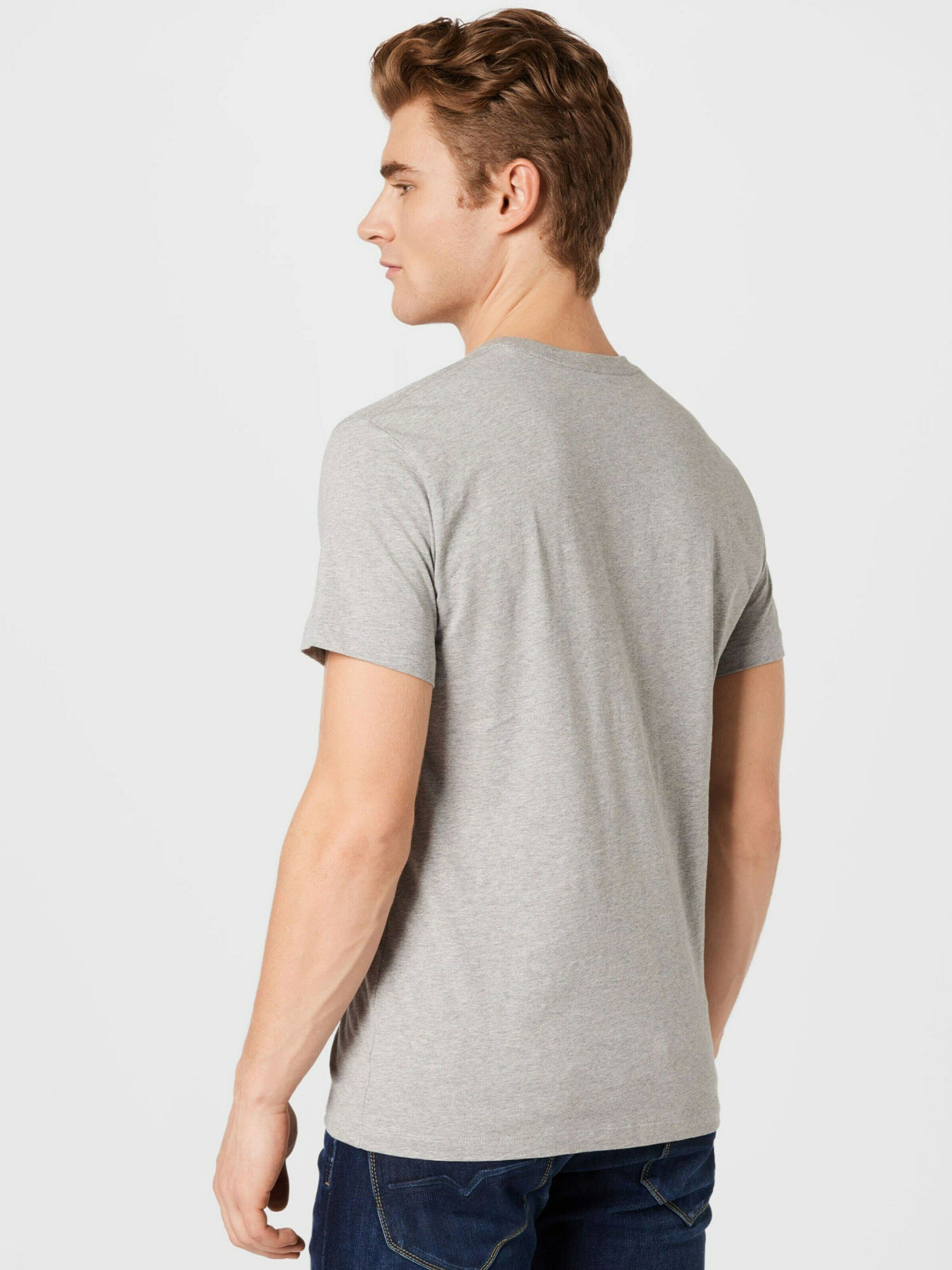 Jeans 933 Pepe T-Shirt (1-tlg) Grey EGGO Marl