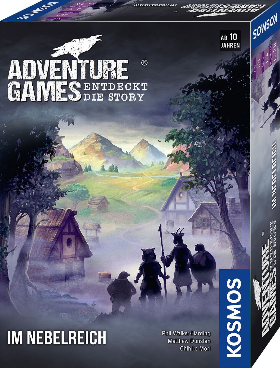 KOSMOS Verlag Kosmos Spiel, Abenteuerspiel Adventure Games - Im Nebelreich, Made in Germany