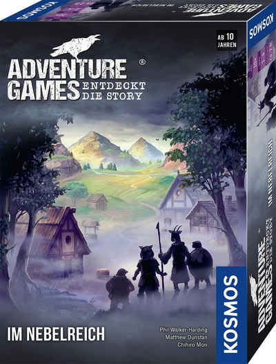 Kosmos Spiel, Abenteuerspiel Adventure Games - Im Nebelreich, Made in Germany