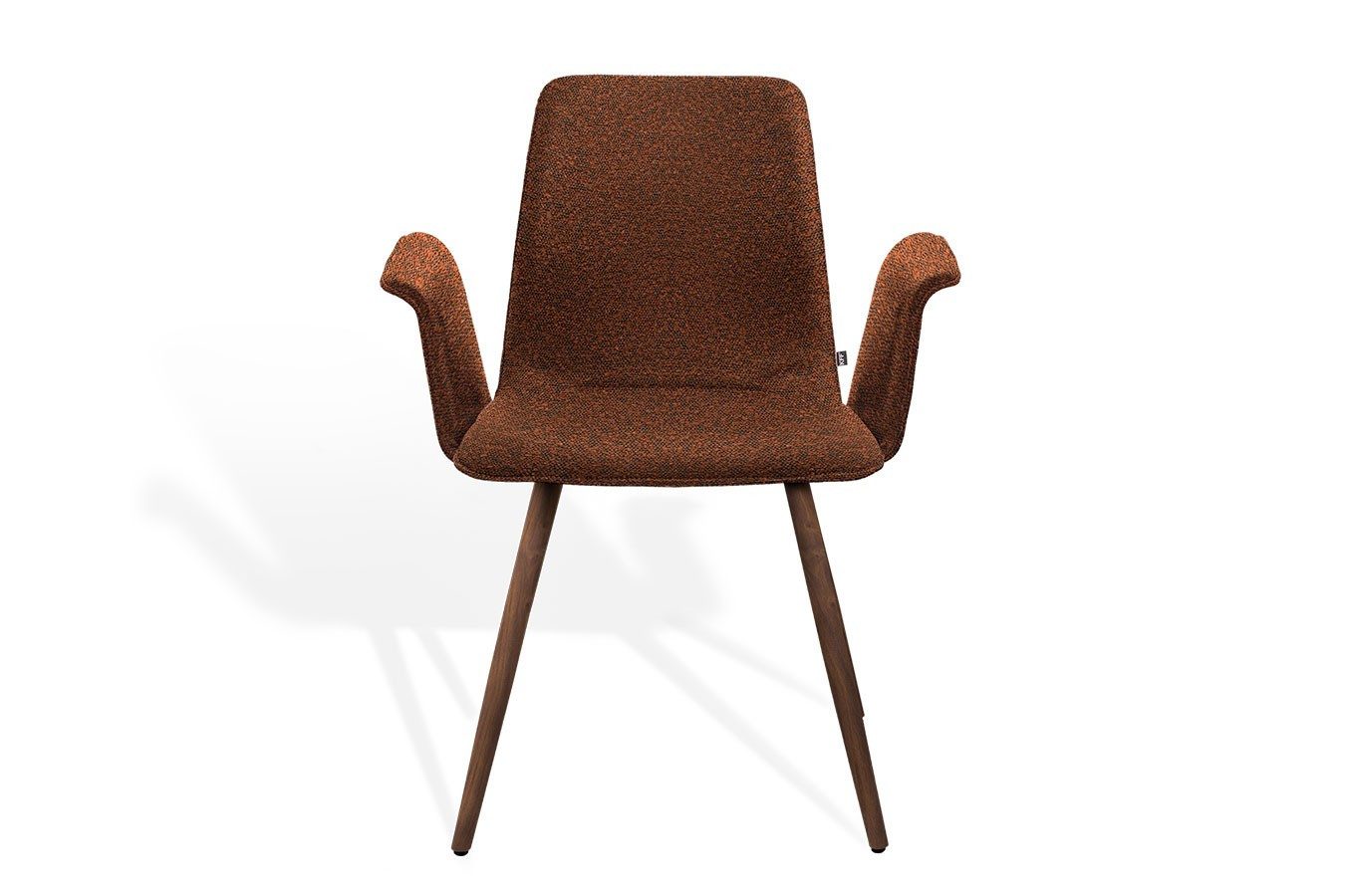 KFF Armlehnstuhl Armlehnstuhl Maverick Stoff braun