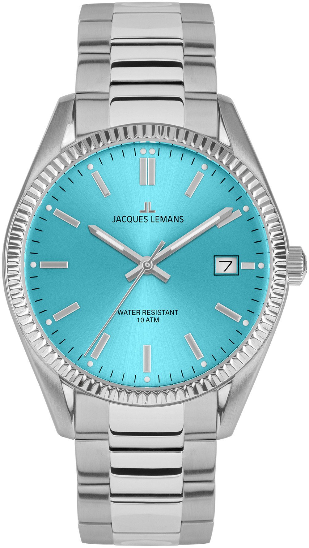 Jacques Lemans Quarzuhr Derby 50-4D, Armbanduhr, Damenuhr, Datum, Leuchtzei günstig online kaufen