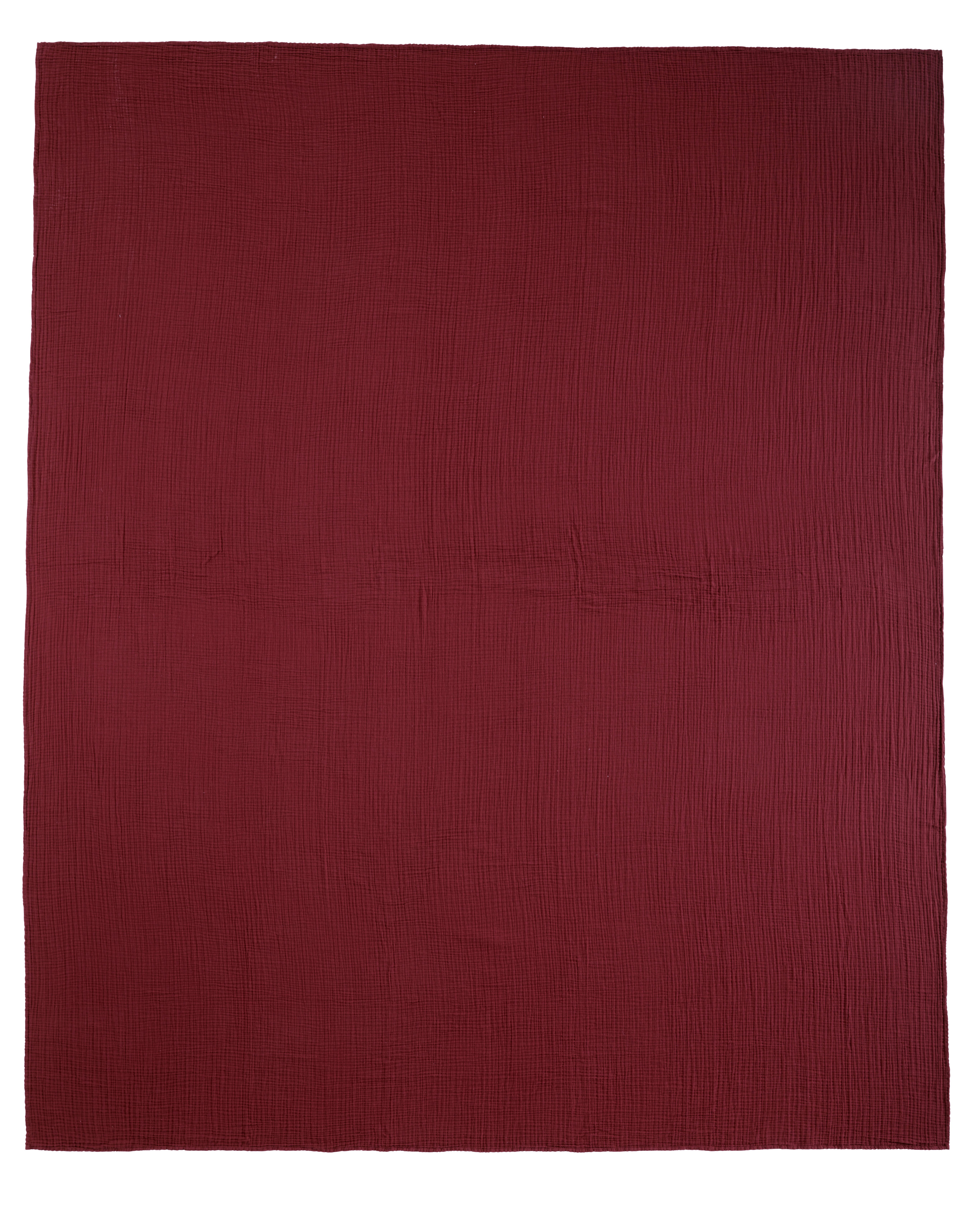 Wohndecke HEVIN, Musselin, 100% Baumwolle, Topseller!, LeGer Home by Lena Gercke, Tagesdecke im Baumwoll-Crinkle-Effekt, Musselin, Kuscheldecke – Bild 3 von 4