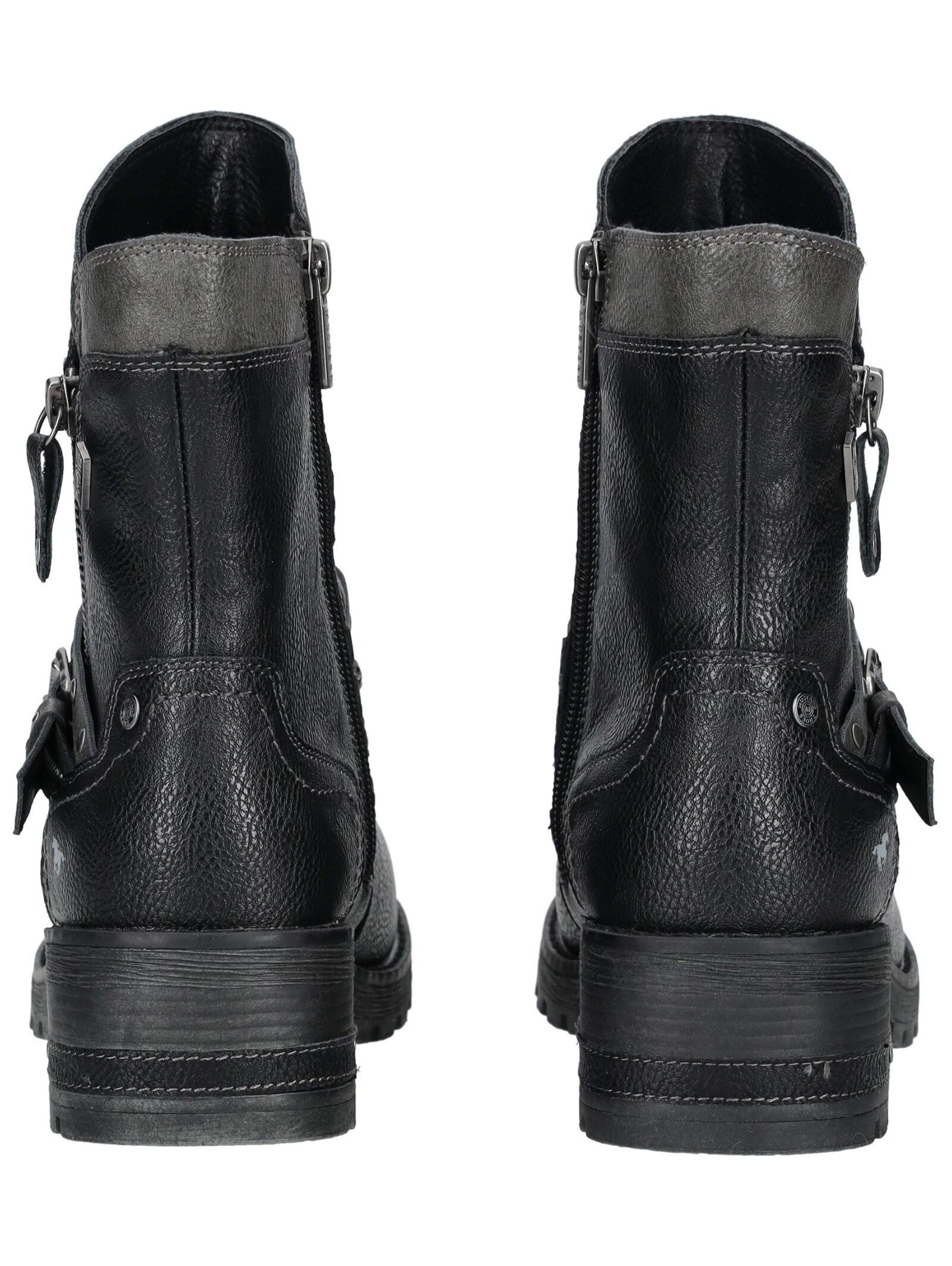 Mustang Shoes Mustang Shoes Stiefelette Lederimitat Bikerboots – Bild 5 von 5
