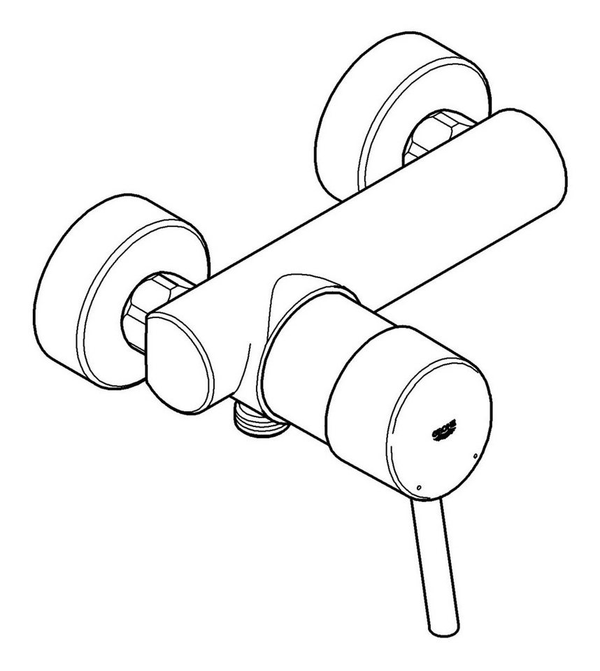 Thumbnail - Grohe Duscharmatur Concetto Einhand-Brausebatterie - Chrom