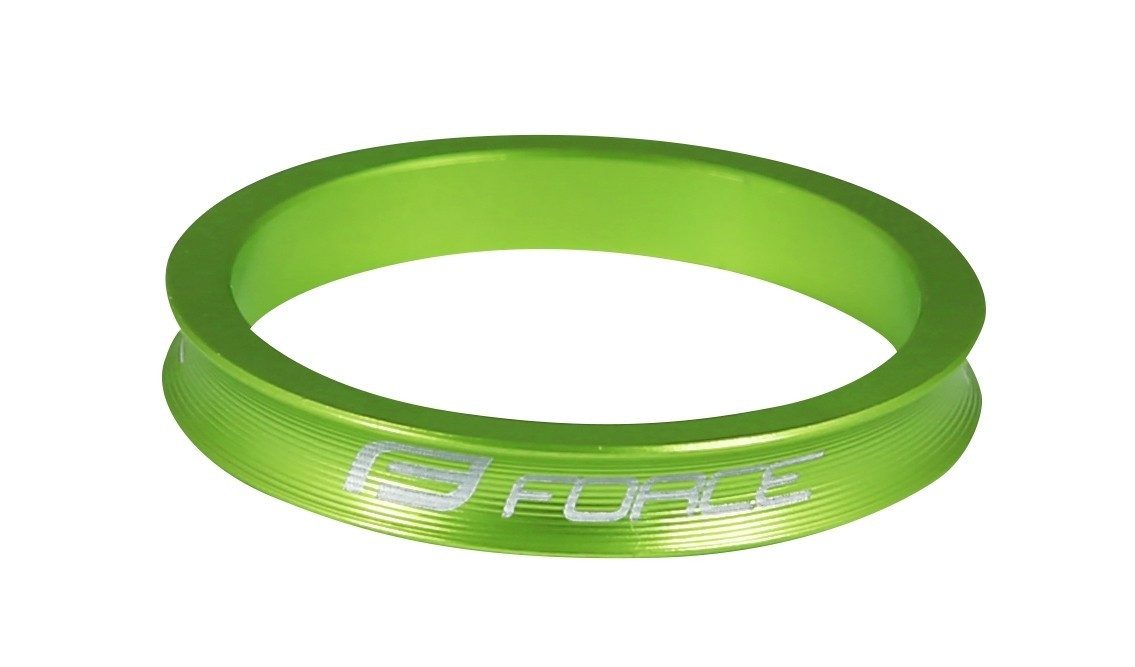 Lenkervorbau spacer headset FORCE 1 1/8" AHEAD 5 mm Al. green