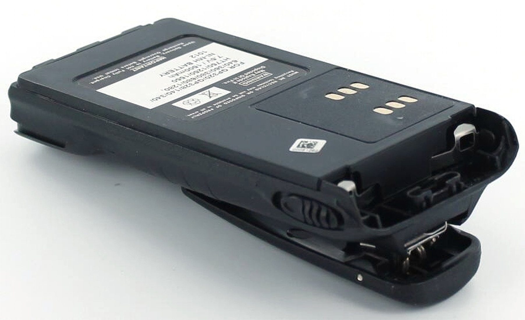 MobiloTec Akku kompatibel mit Motorola GP320 Akkupacks Akku 1500 mAh