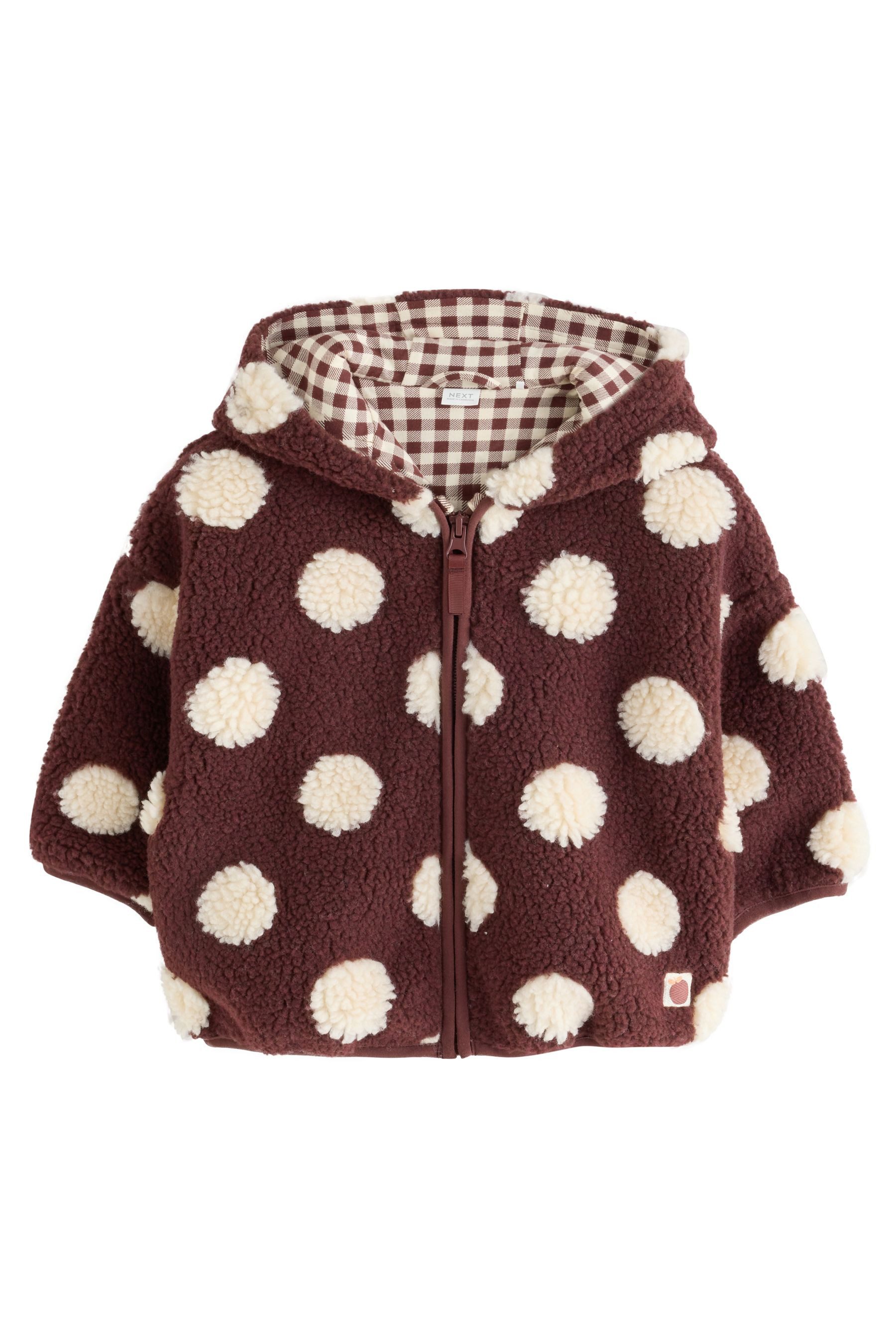 Next Fleecejacke Fleece mit durchgehendem Reißverschluss (1-St)