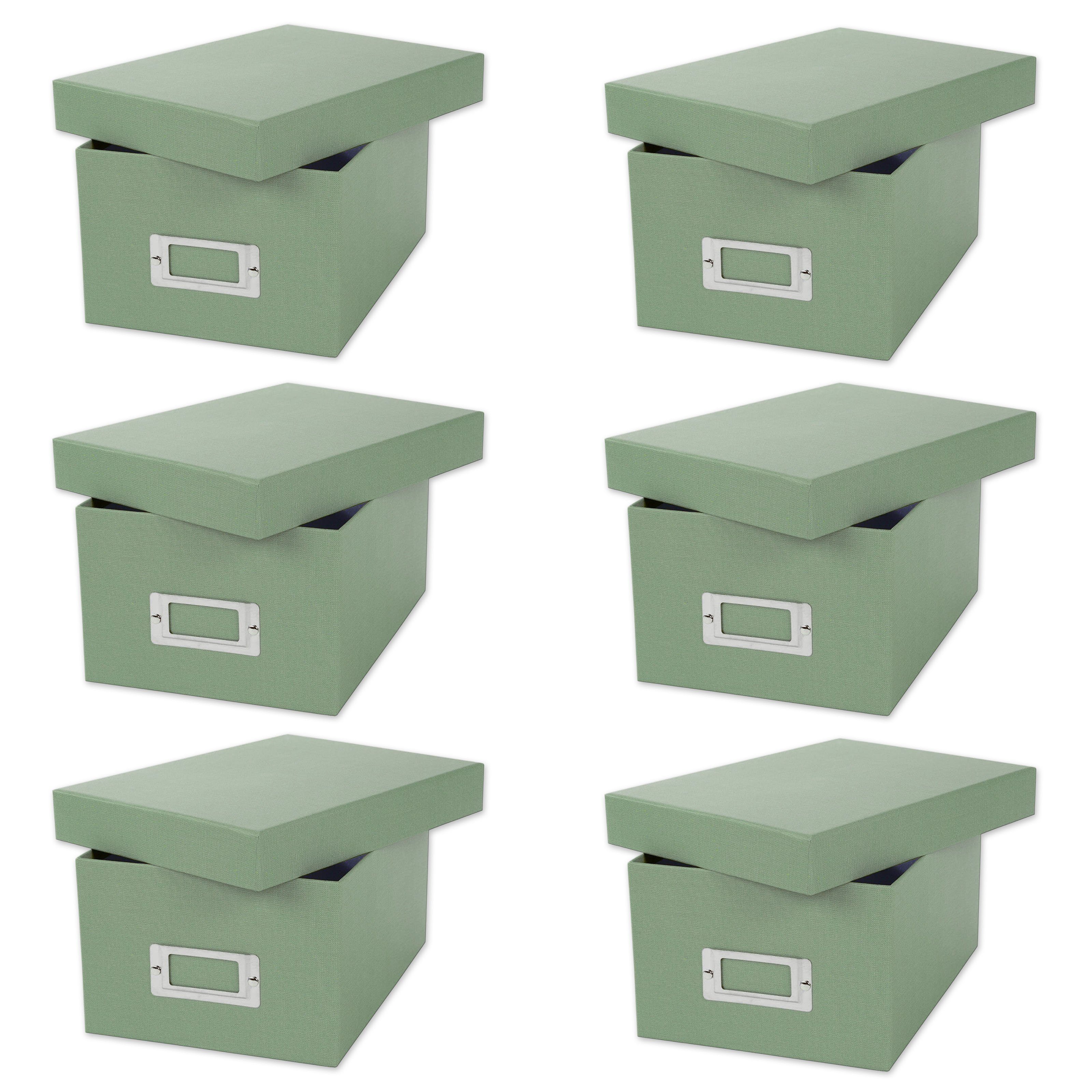 Goldbuch Fotobox Set - 6er Goldbuch Fotobox Bella Vista Artischoke je 700 Fotos 10x15