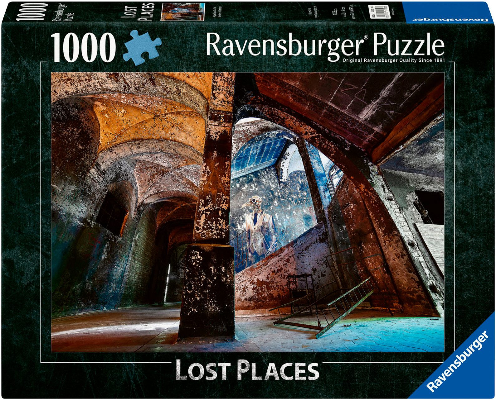 Ravensburger Puzzle Lost Places, Alpenhaus Graffito Beelitzer Heilstätten, günstig online kaufen