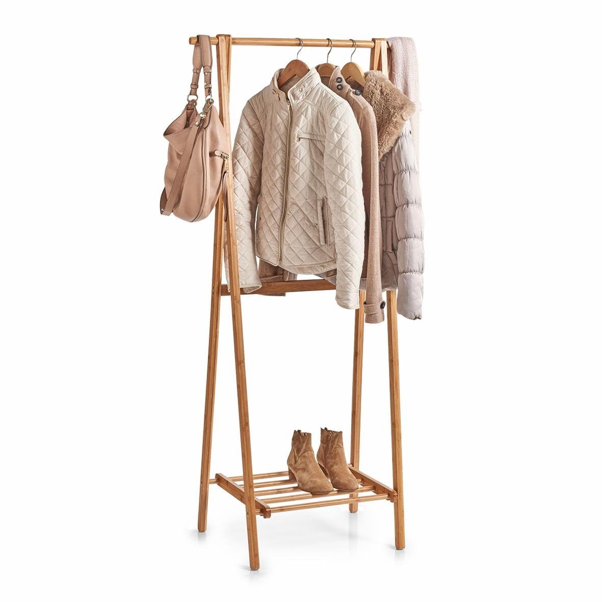 Home affaire Kleiderständer Garderobenständer Bamboo