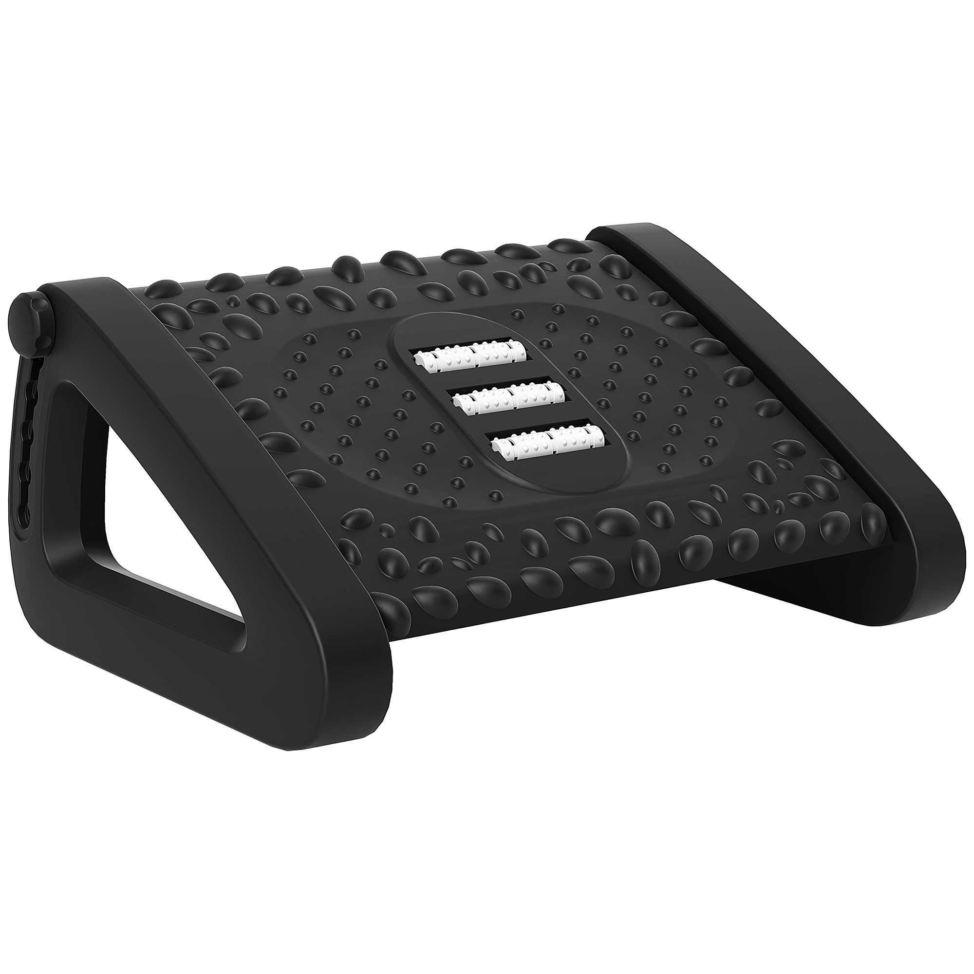 HOMCOM Fußhocker Höhenverstellbar, mit Massageoberfläche (Fußablage, günstig online kaufen