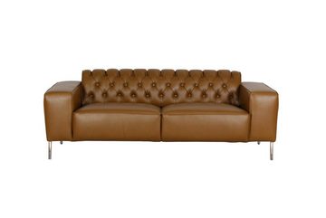 Salottini Polstergarnitur Chesterfield Vintage Janny Deluxe Sofagarnitur 3/2/1, (3-tlg)