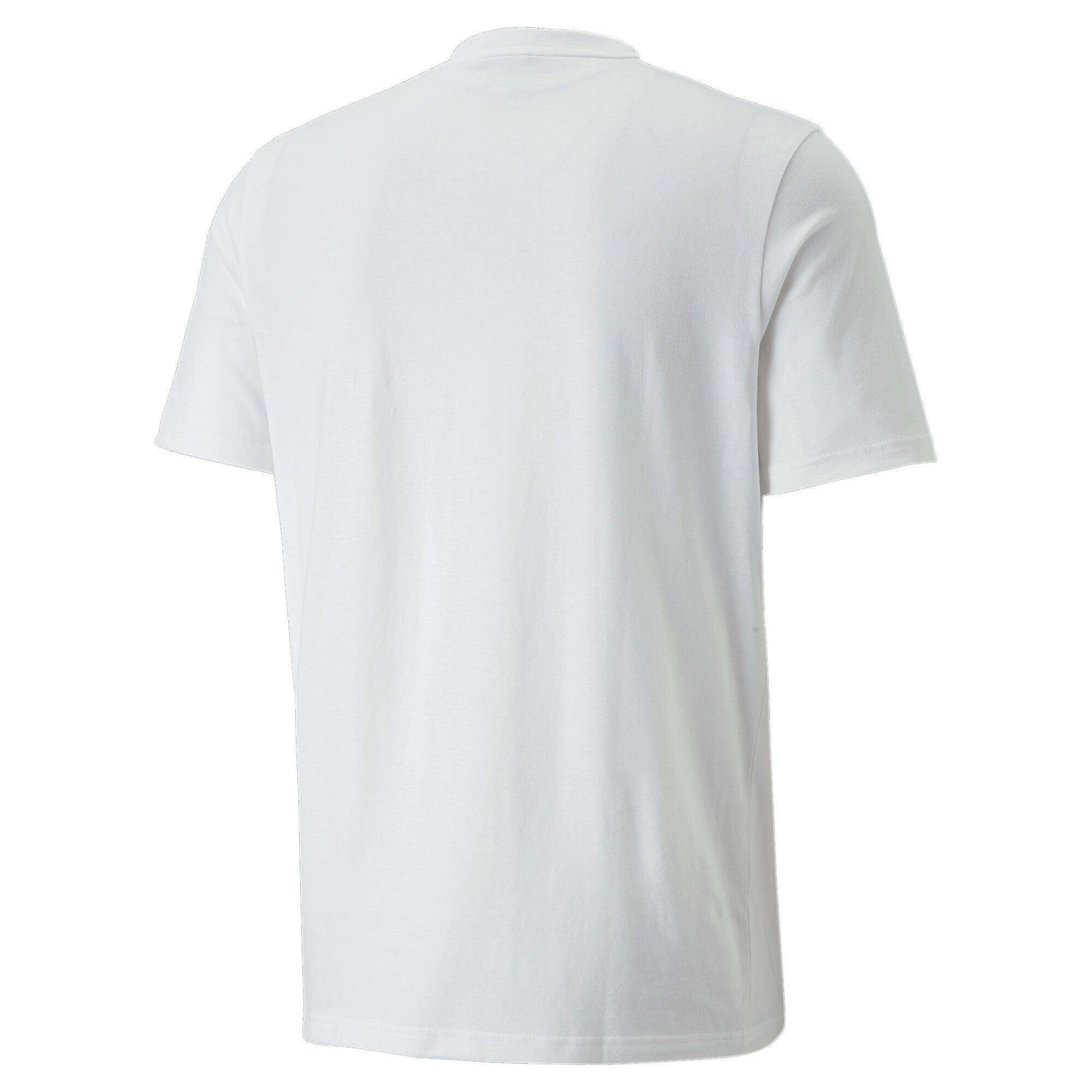 Herren PUMA Classic White Small T-Shirt T-Shirt Logo