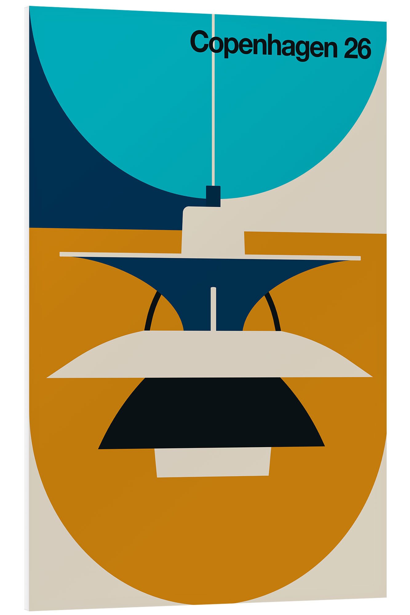 Posterlounge Wandbild Copenhagen 26, Bo Lundberg, erhältlich als Poster, Leinwandbild, Wandsticker oder Acrylglasbild