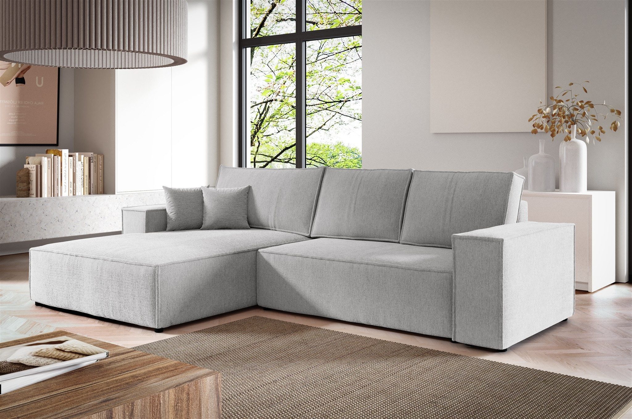 Fun Möbel Ecksofa Schlafsofa Sofa LEVIO günstig online kaufen