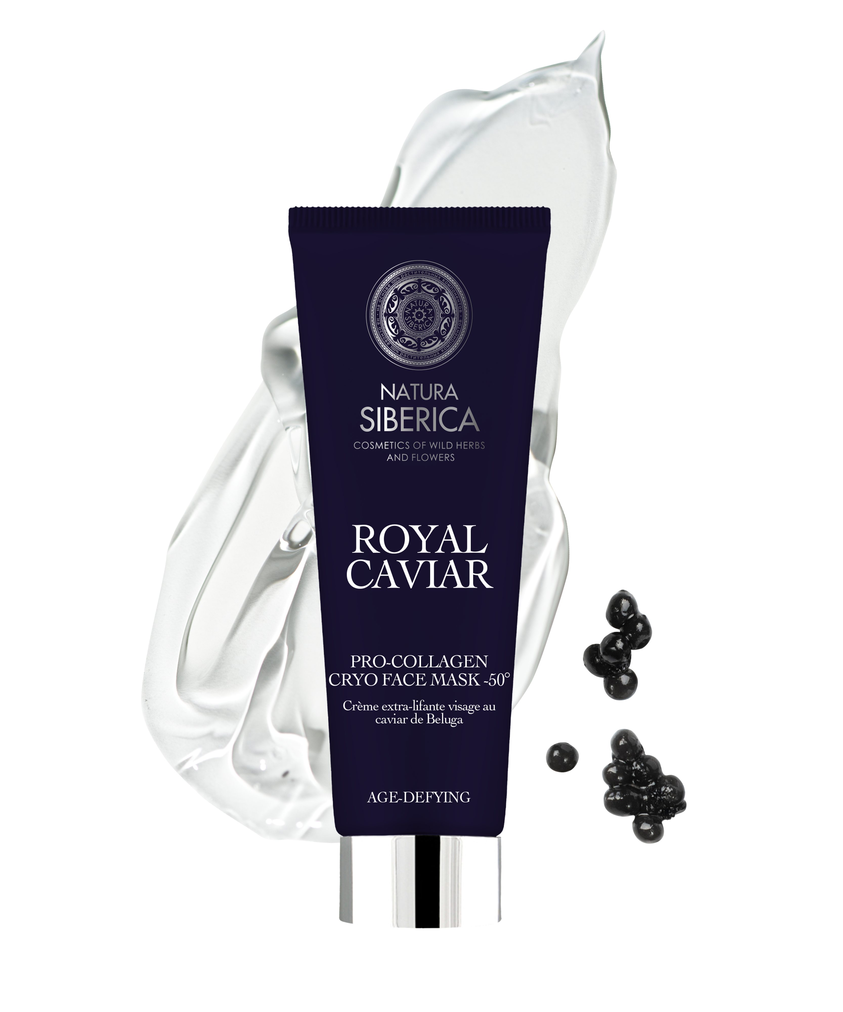 Natura Siberica Gesichtsmaske Royal Caviar Pro-Collagen Cryo Face Mask -50°, 75 ml