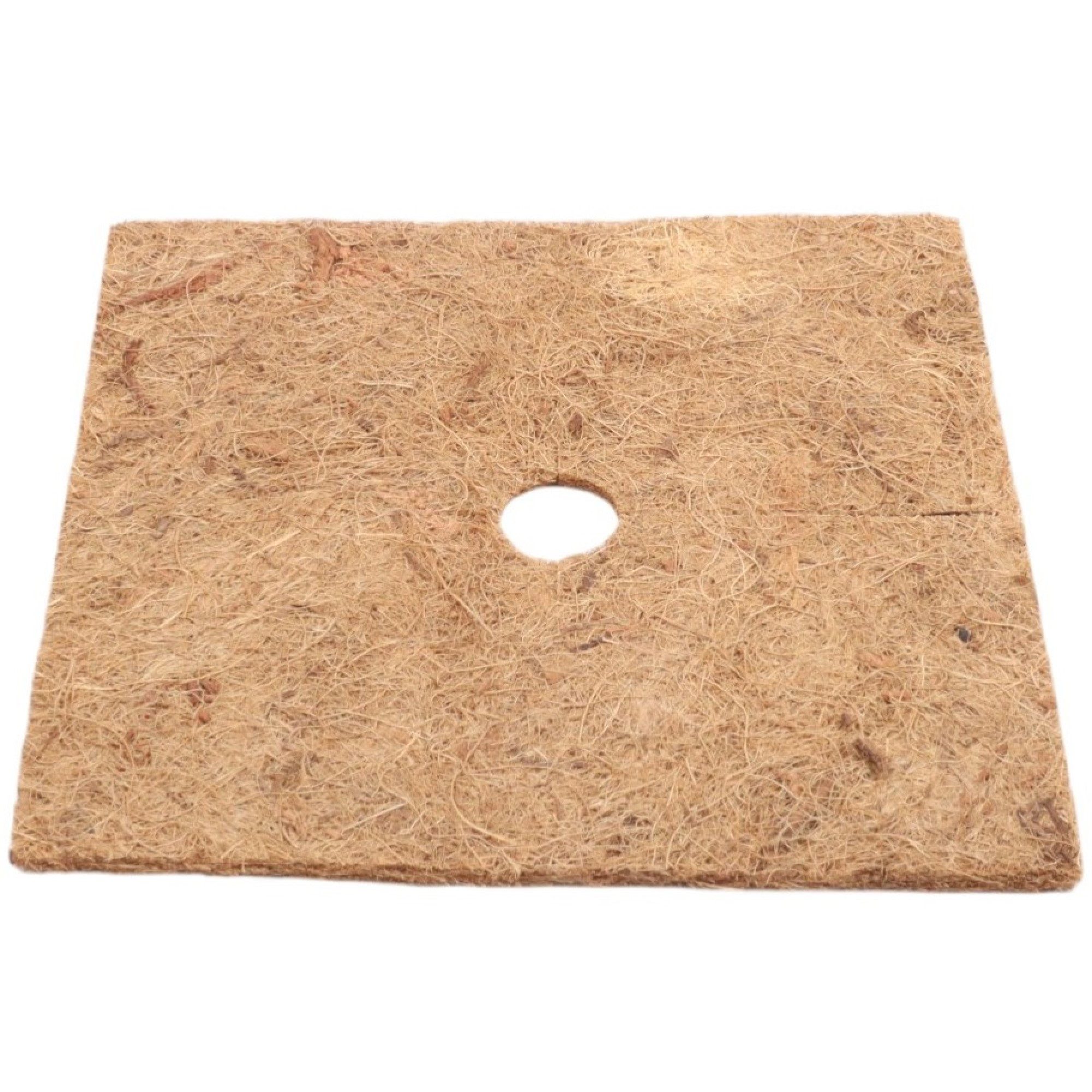 Wacredo Kokosmatte Kokosmatte 45 cm x 45 cm, Winterschutz, Kälteschutz, Pflanzenschutz - Mulchscheibe