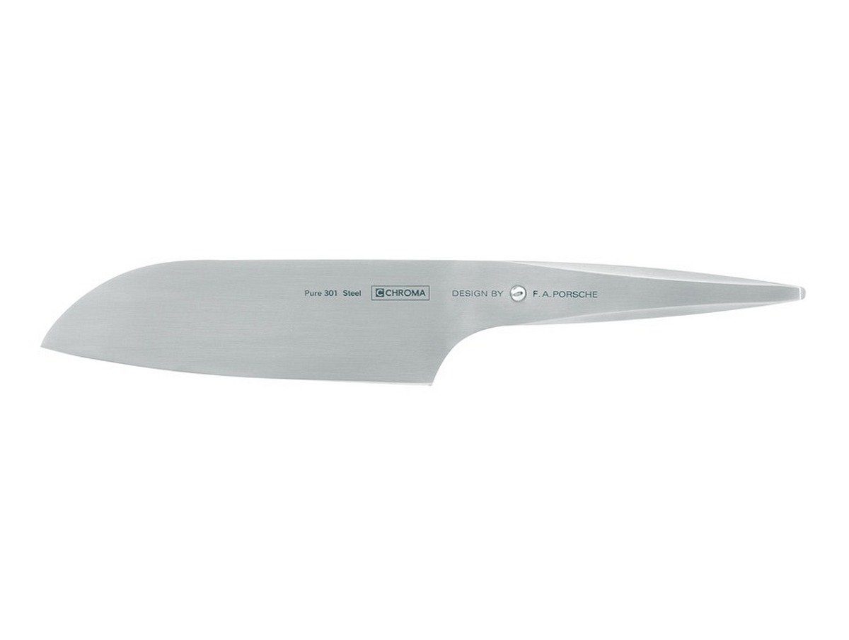 CHROMA Ножи-Set Type 301 Ножи-Set mit Santoku und Schälmesser (2-teilig, 2-tlg)