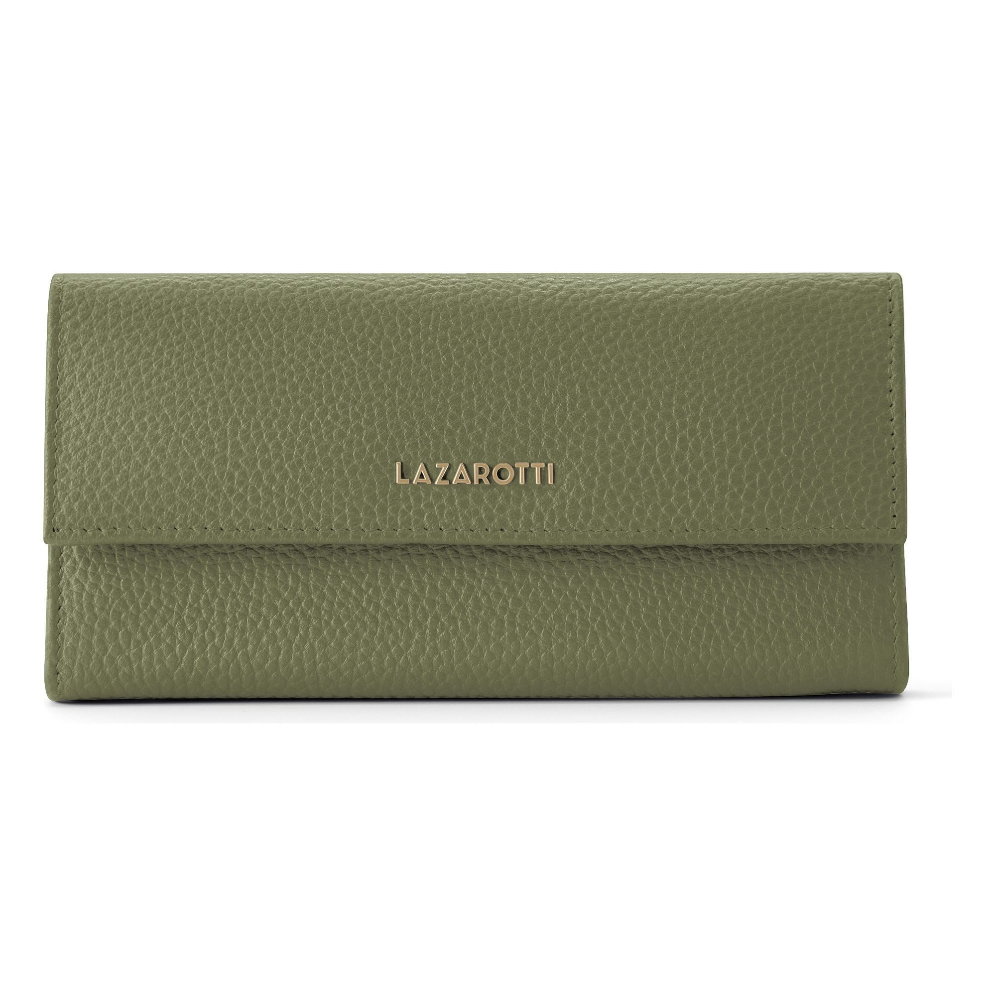 Lazarotti Geldbörse Bologna Leather Geldbörse Leder 19 cm