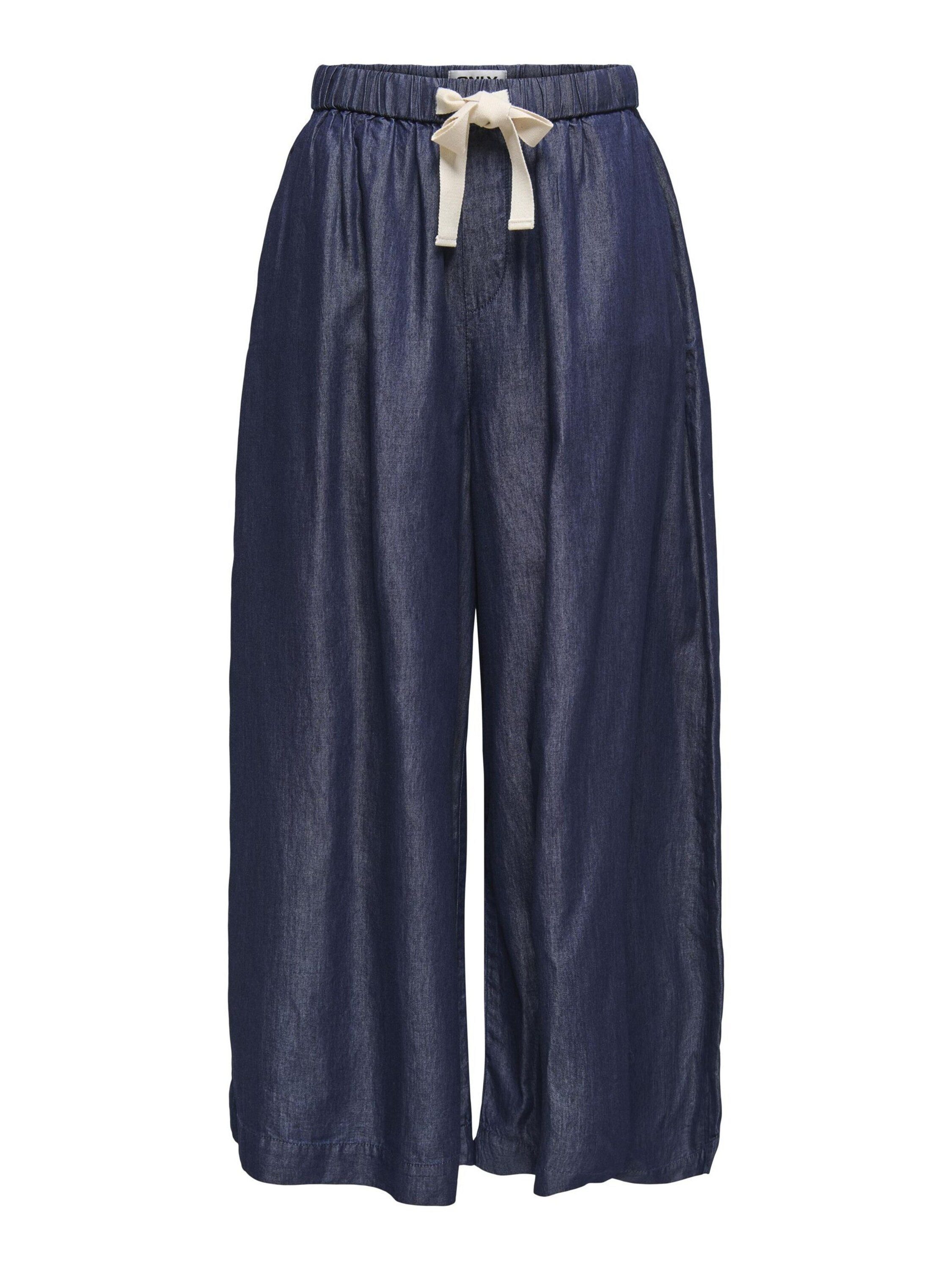 ONLY Weite Jeans ONLBea (1-tlg) Drapiert/gerafft